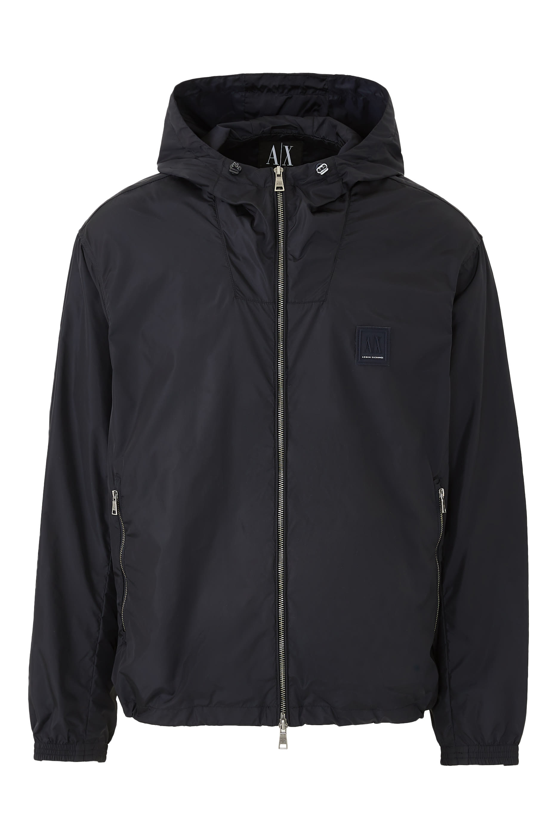 جاكيت بلوسون بغطاء للراس وشعار الماركة