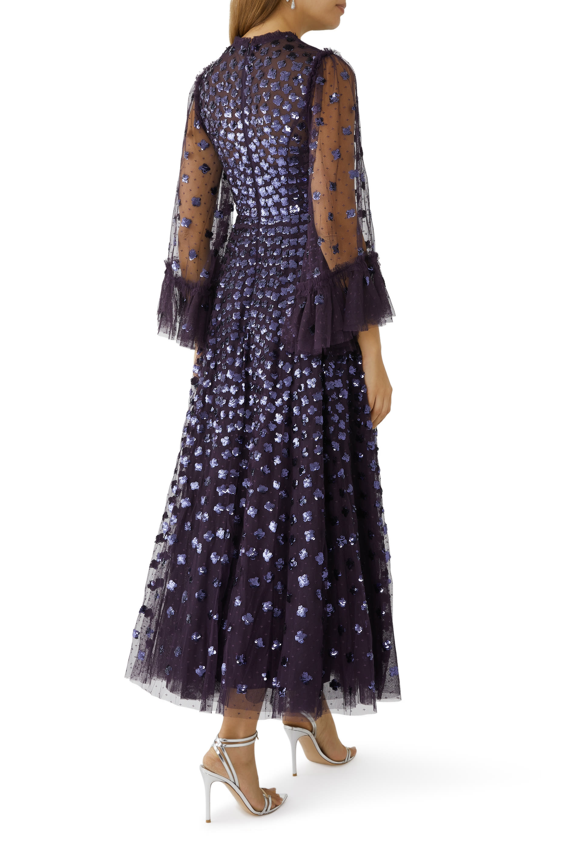 فستان سهرة غليستان بأكمام بطول الكاحل