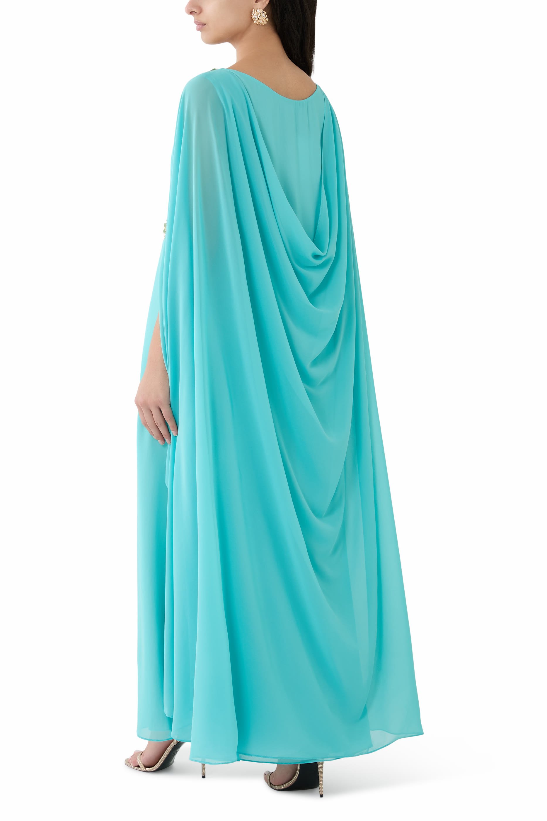 فستان كورالين بياقة قارب