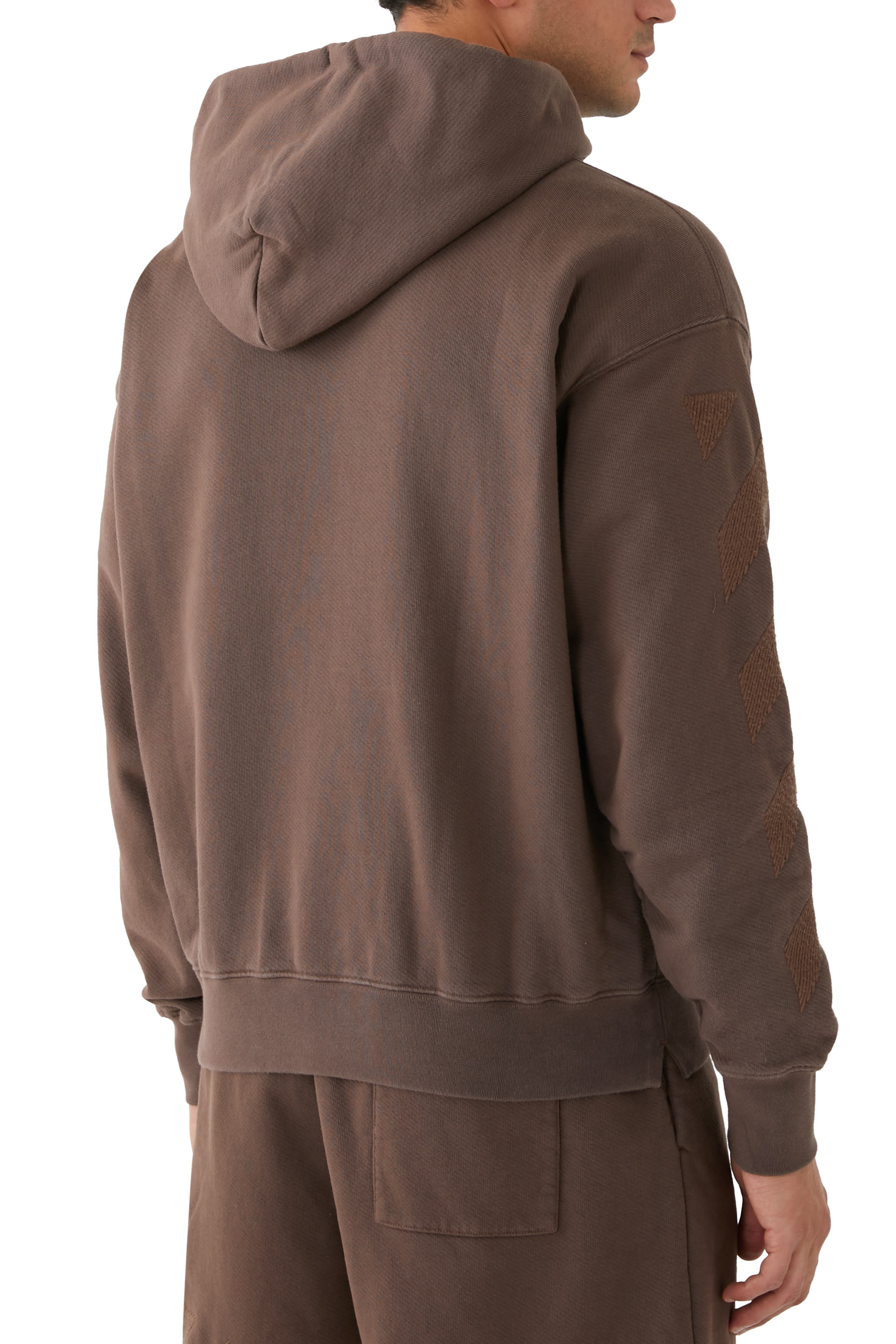 هودي سكيت بنقشة خطوط مائلة