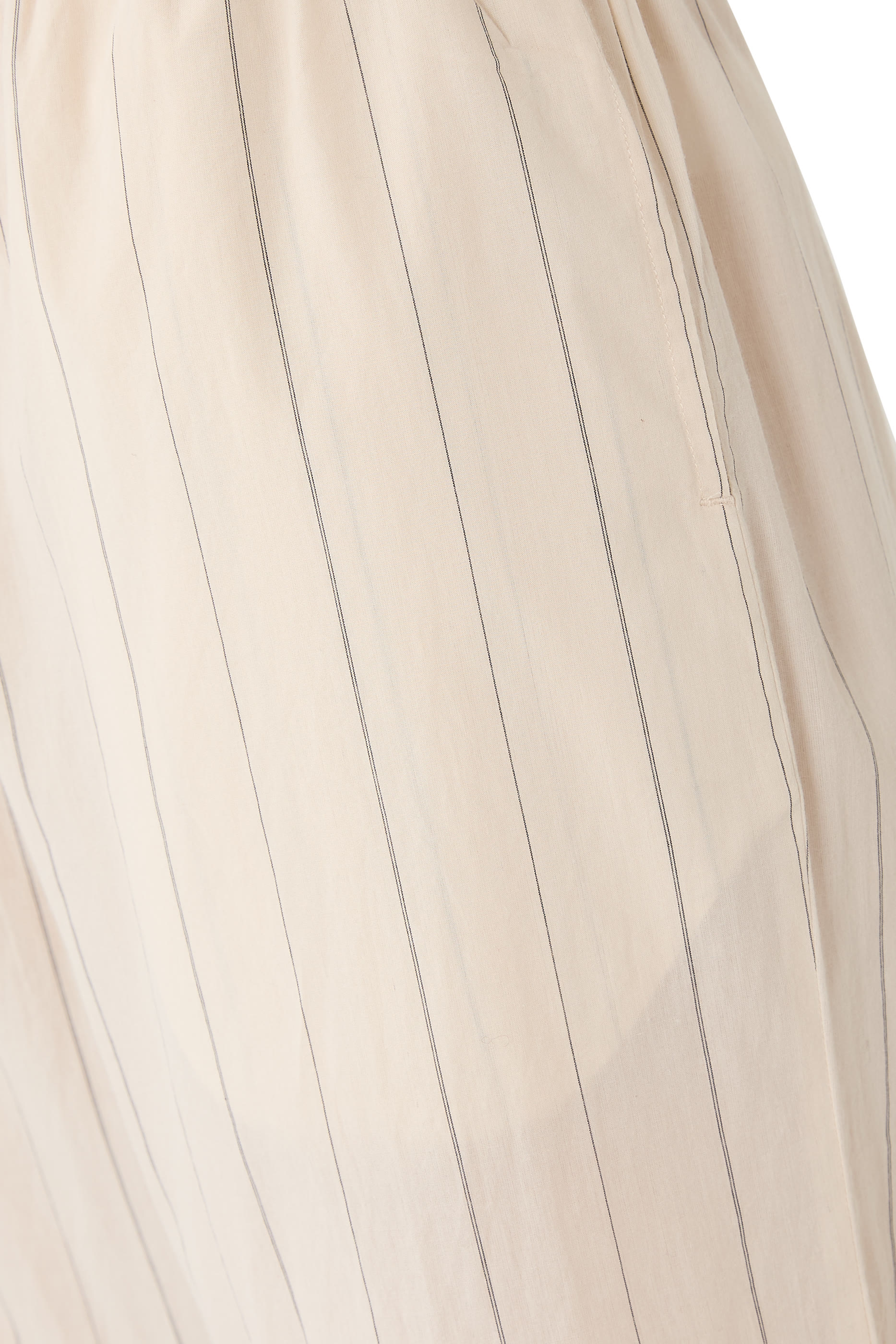 بنطال بيجامة قصير بقصة مريحة قطن عضوي