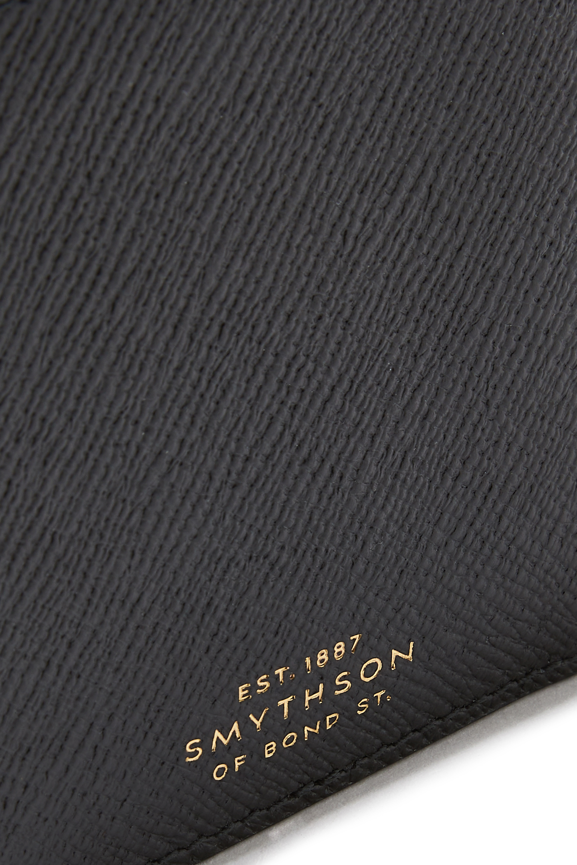 محفظة بست فتحات للبطاقات جلد بنقشة باناما