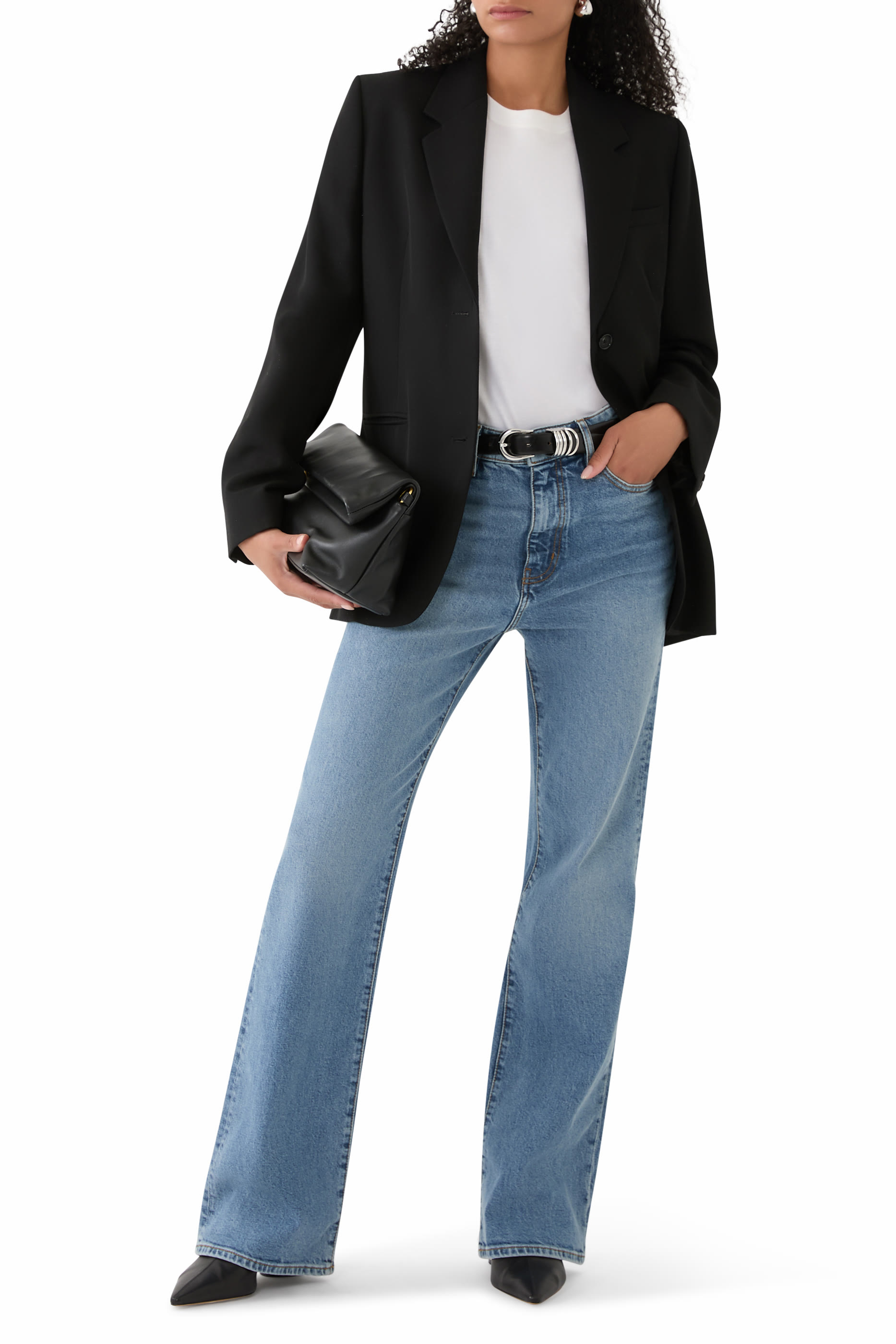 جاكيت بدلة بقصة ملاءمة للجسم