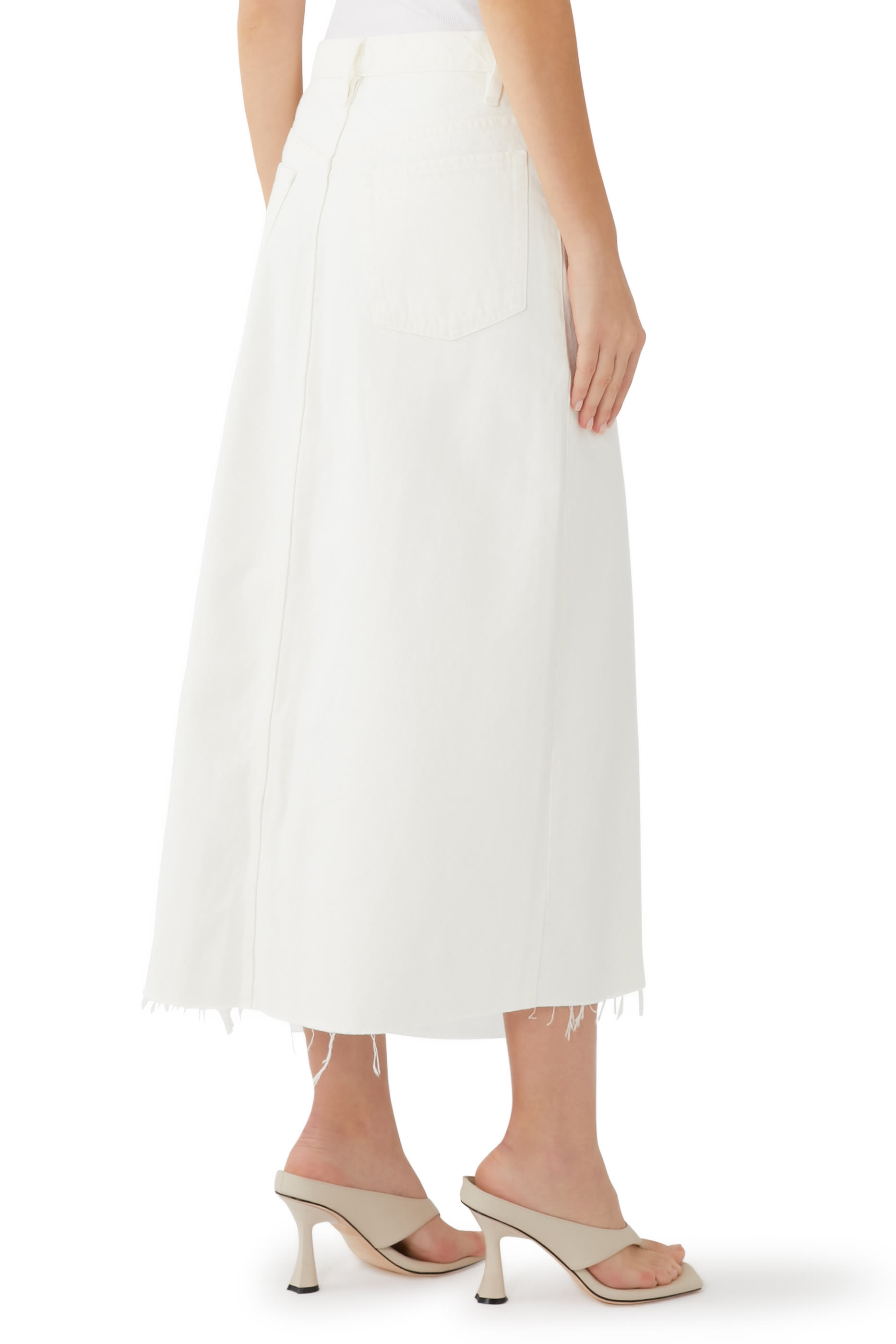 تنورة دنيم ميدماكسي