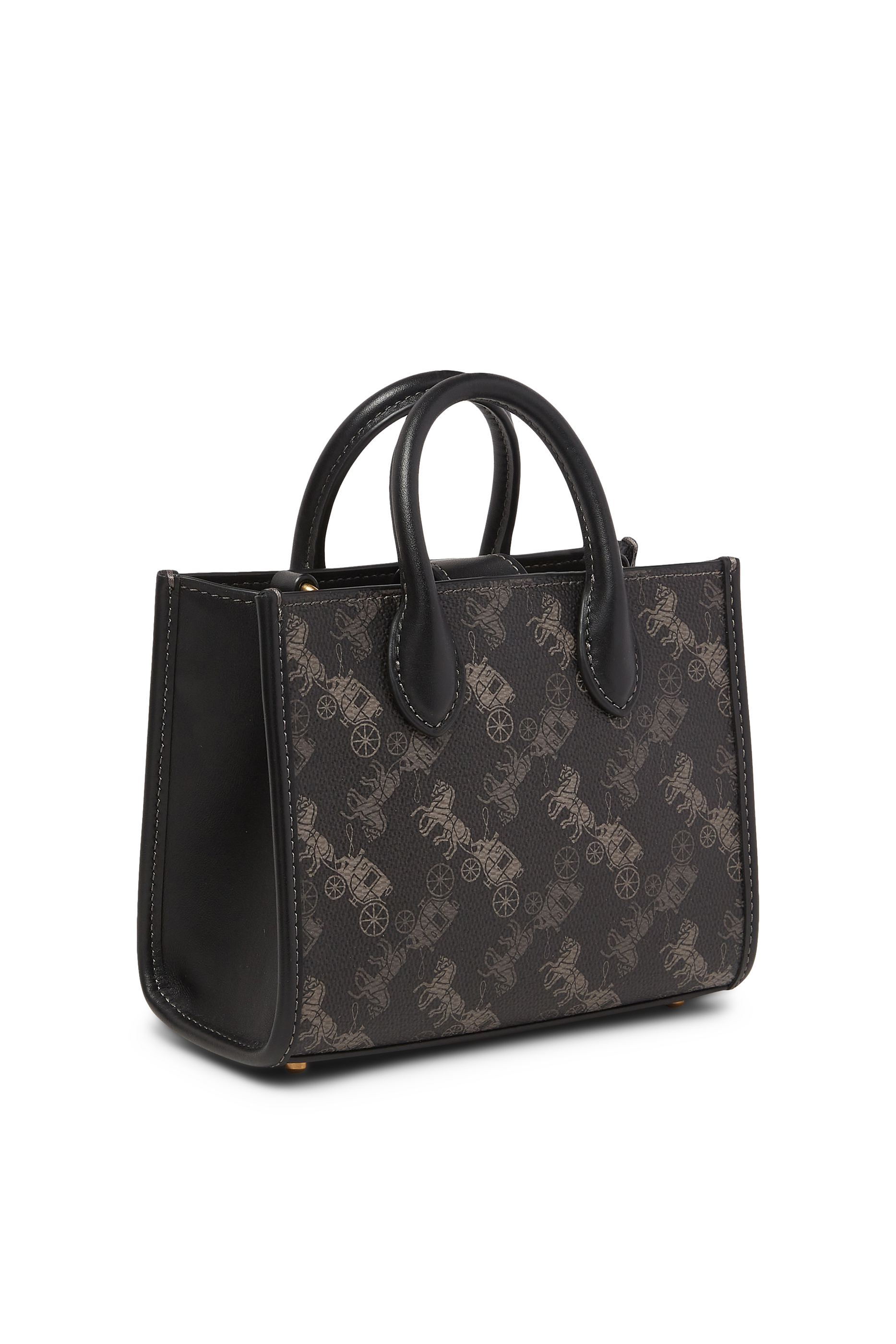 حقيبة يد ايس 17 بطبعات شعار الماركة