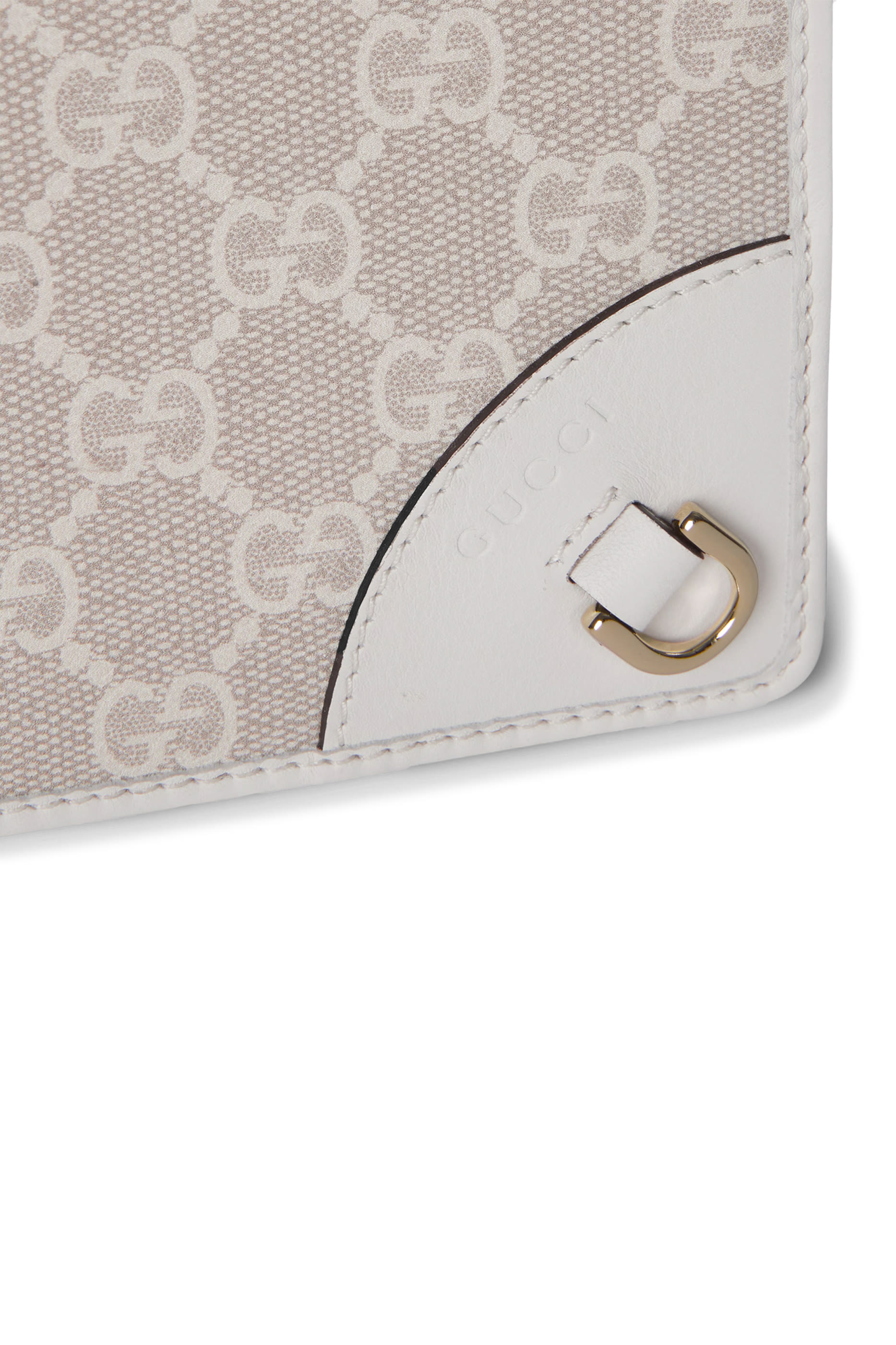 حقيبة صغيرة جدا بنقشة حروف شعار الماركة