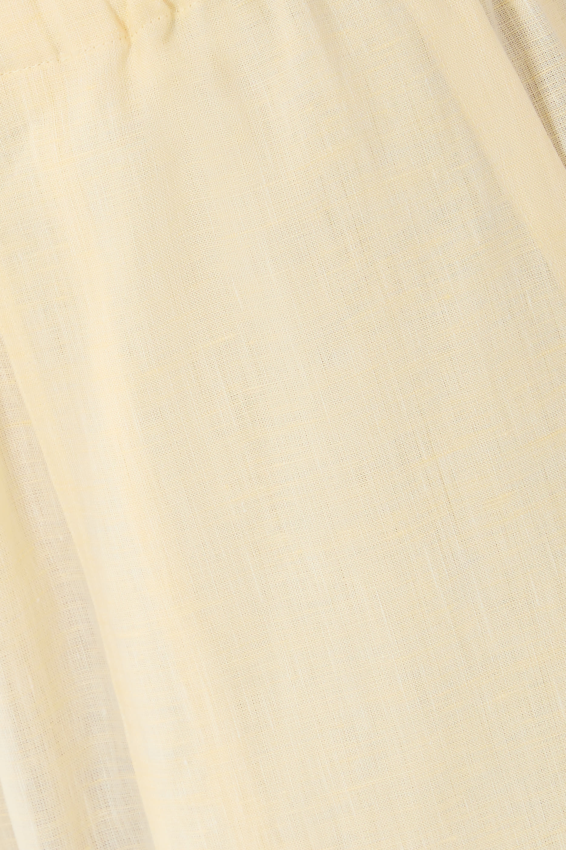 بنطال ليدون بقصة مريحة كتان