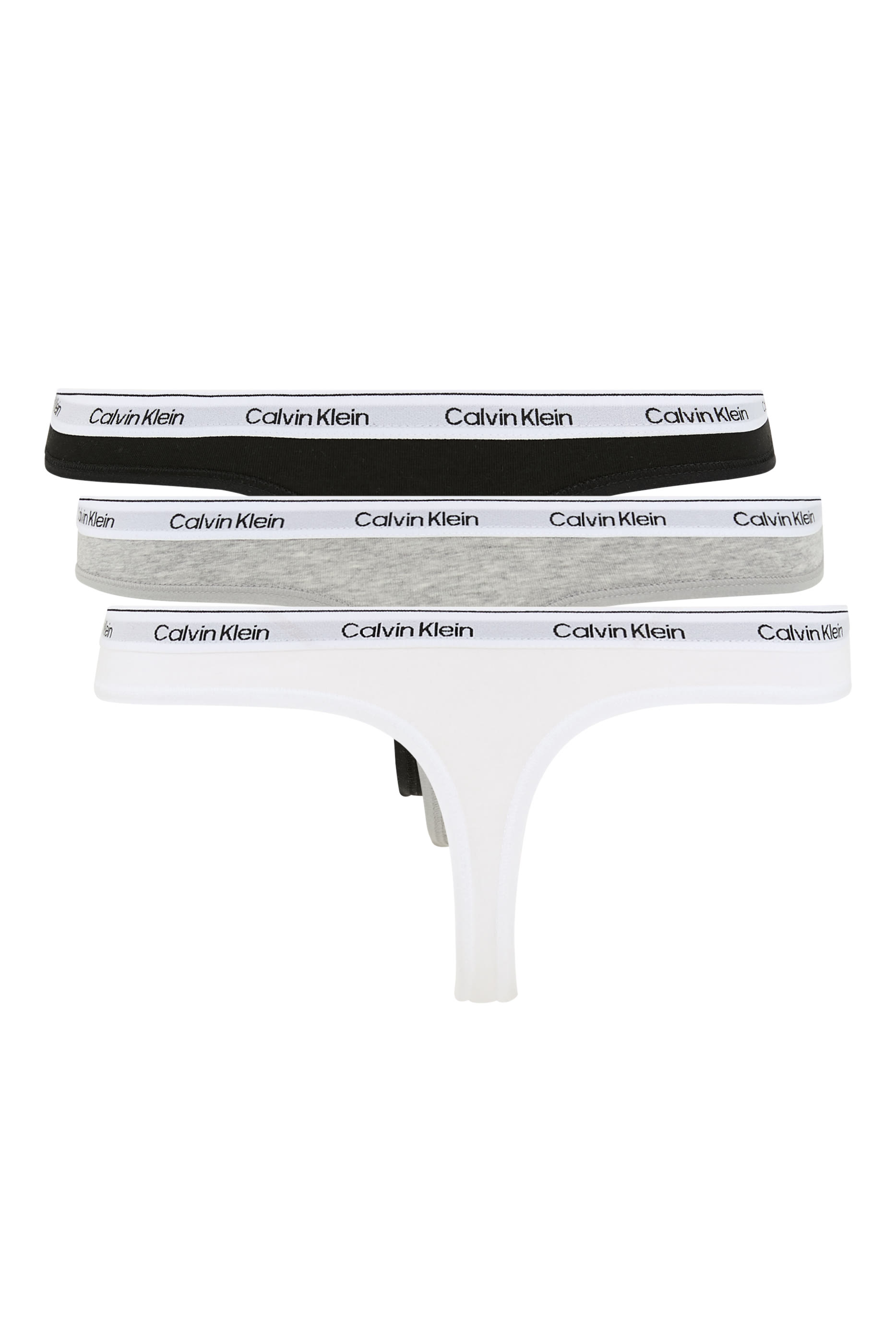 طقم ثونغ آيكون بشعار الماركة، ثلاث قطع