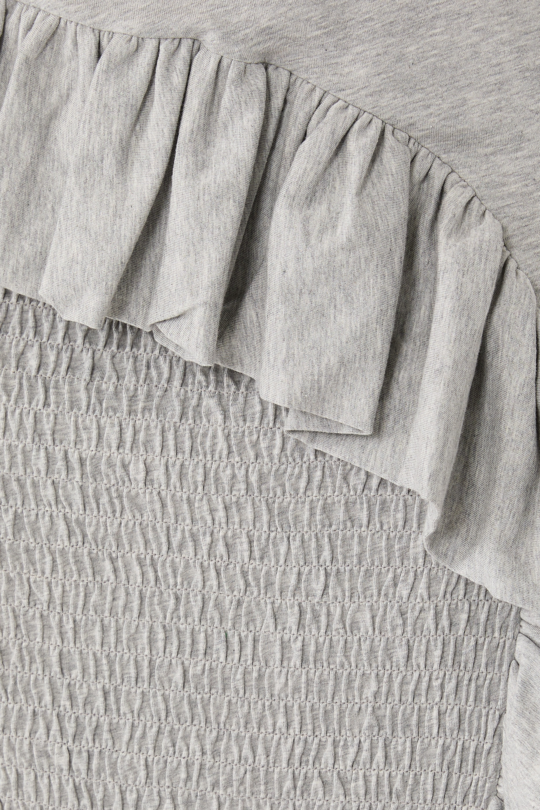 تنورة متوسطة الطول بكشكش