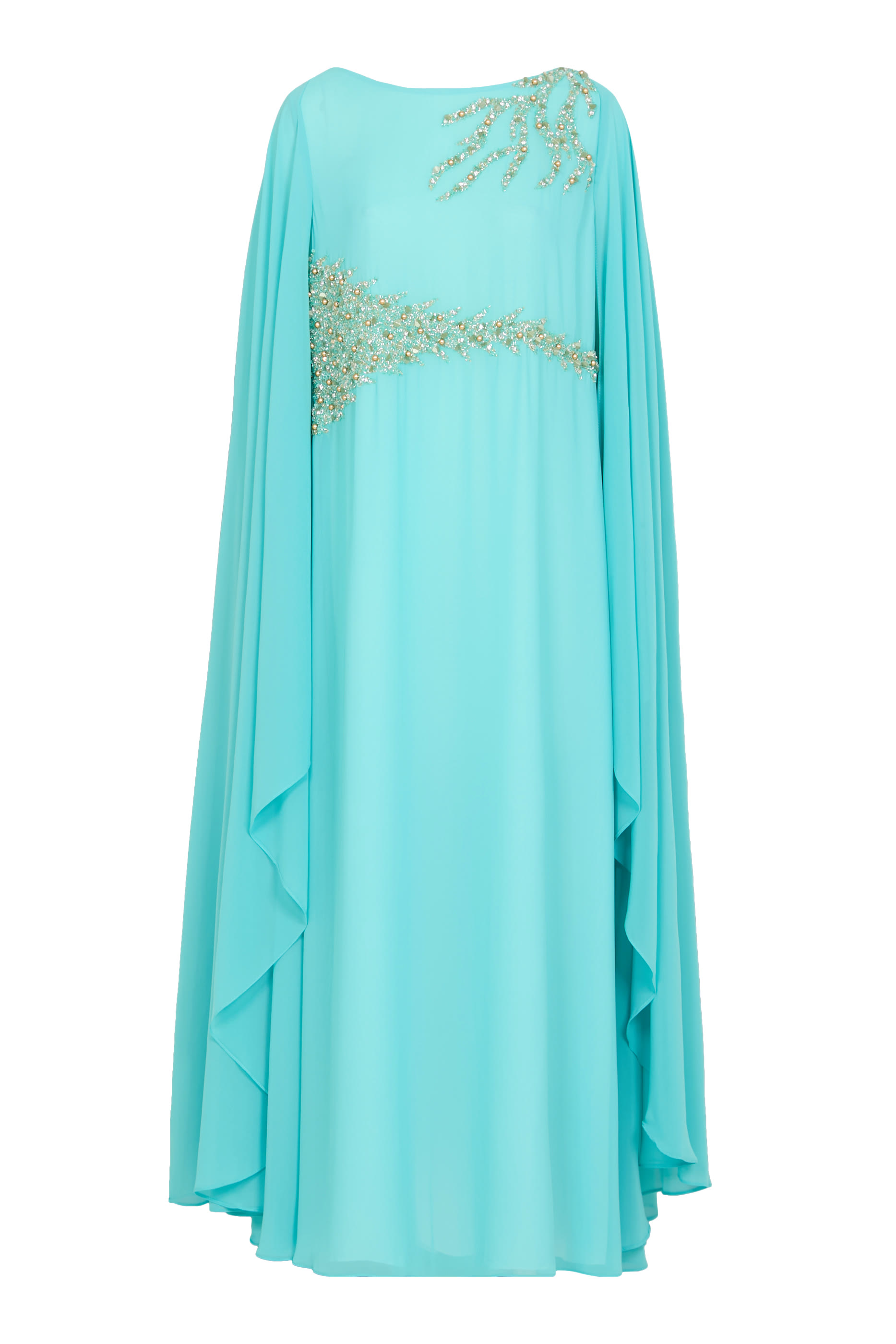 فستان كورالين بياقة قارب