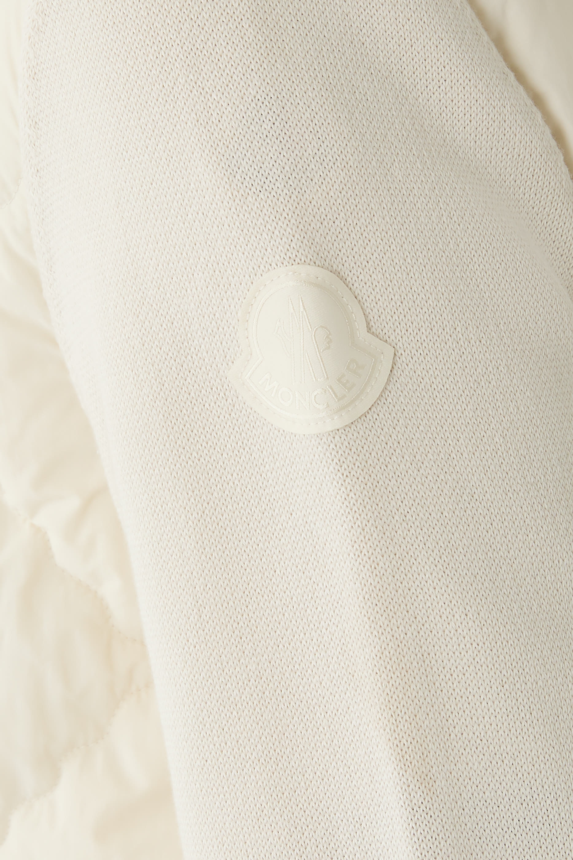 Down Paneled Cardigan