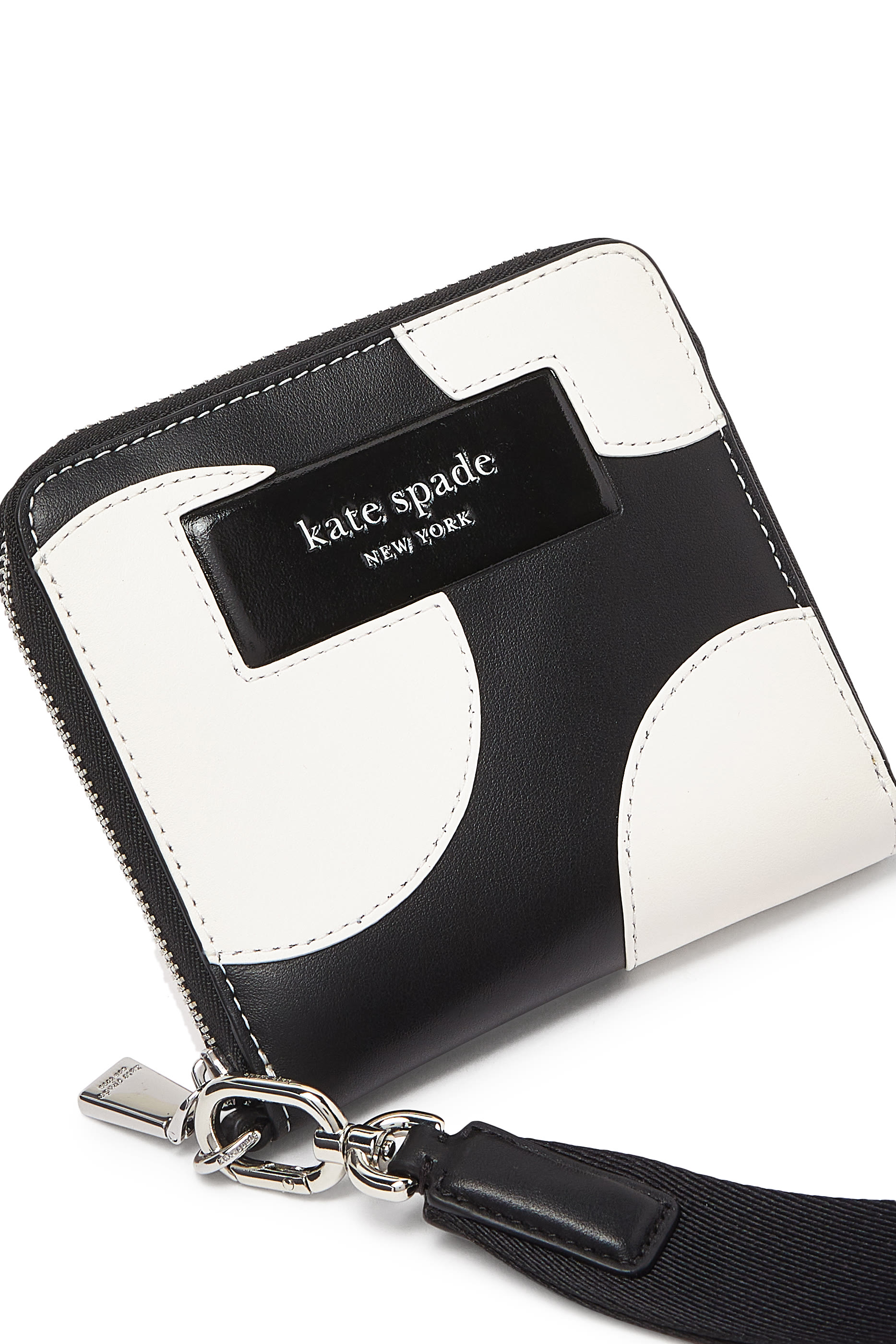 محفظة ديفين بنقشة نقاط بولكا ومقاس مضغوط