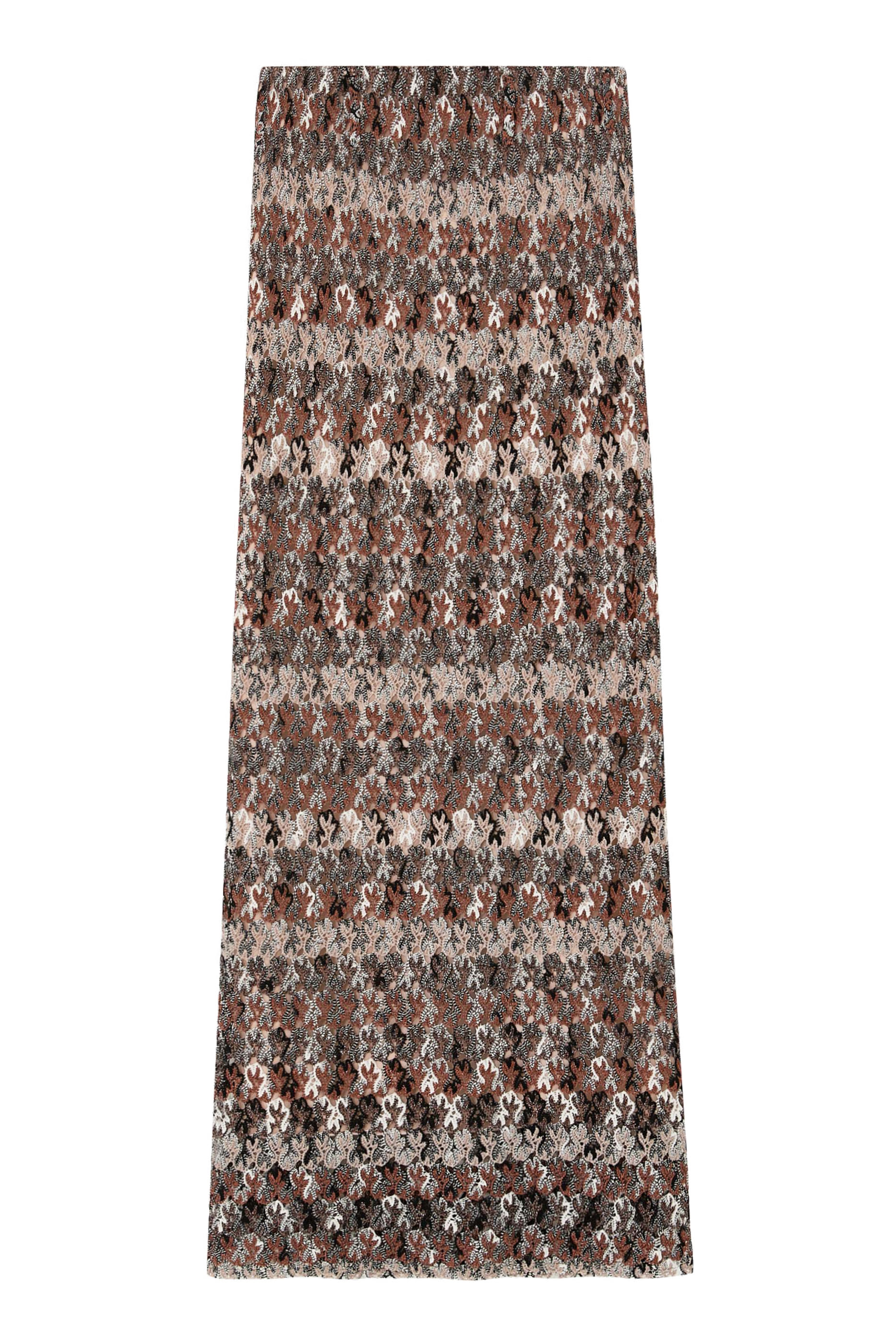 تنورة طويلة مخططة راشيل لوركس دانتيل