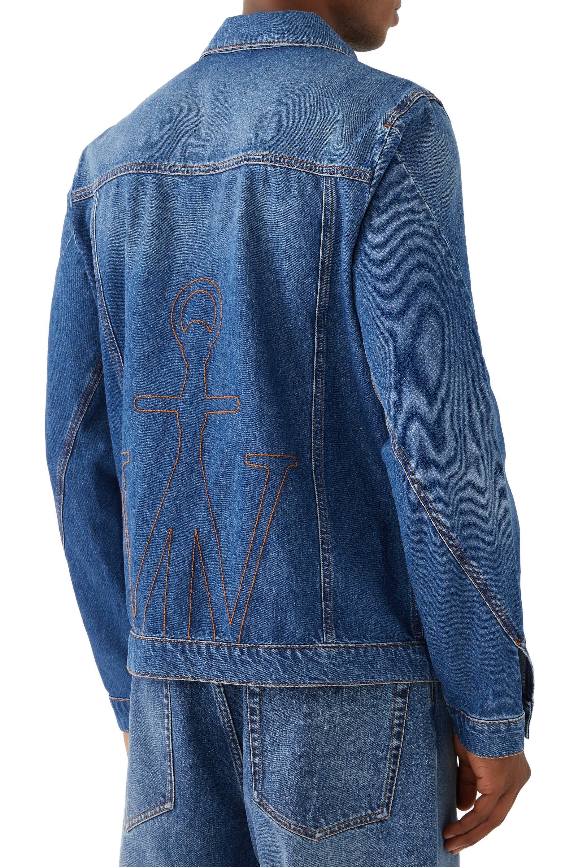 جاكيت دنيم بتصميم ملفوف