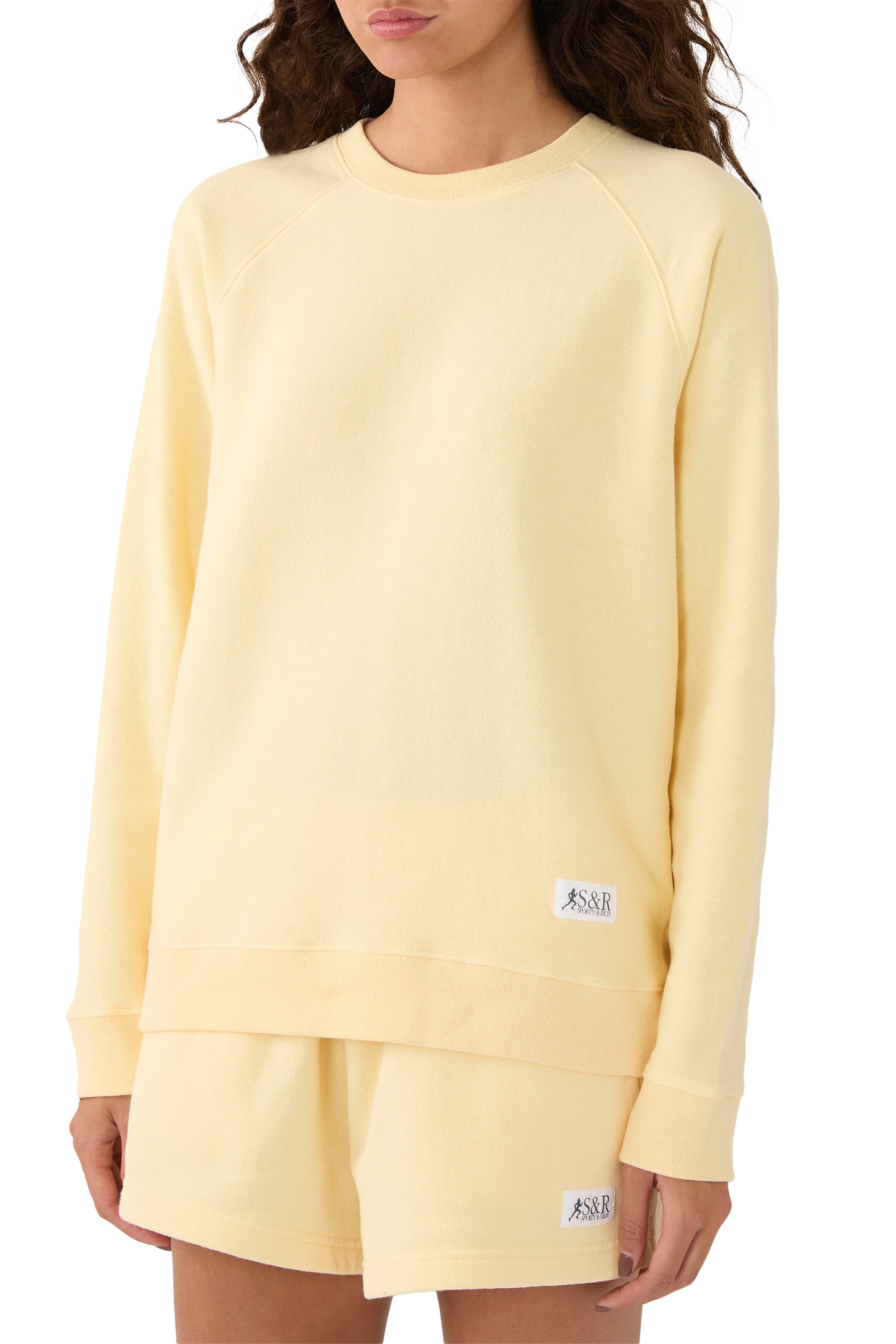 SR Runner Soft Crewneck:Yellow :S