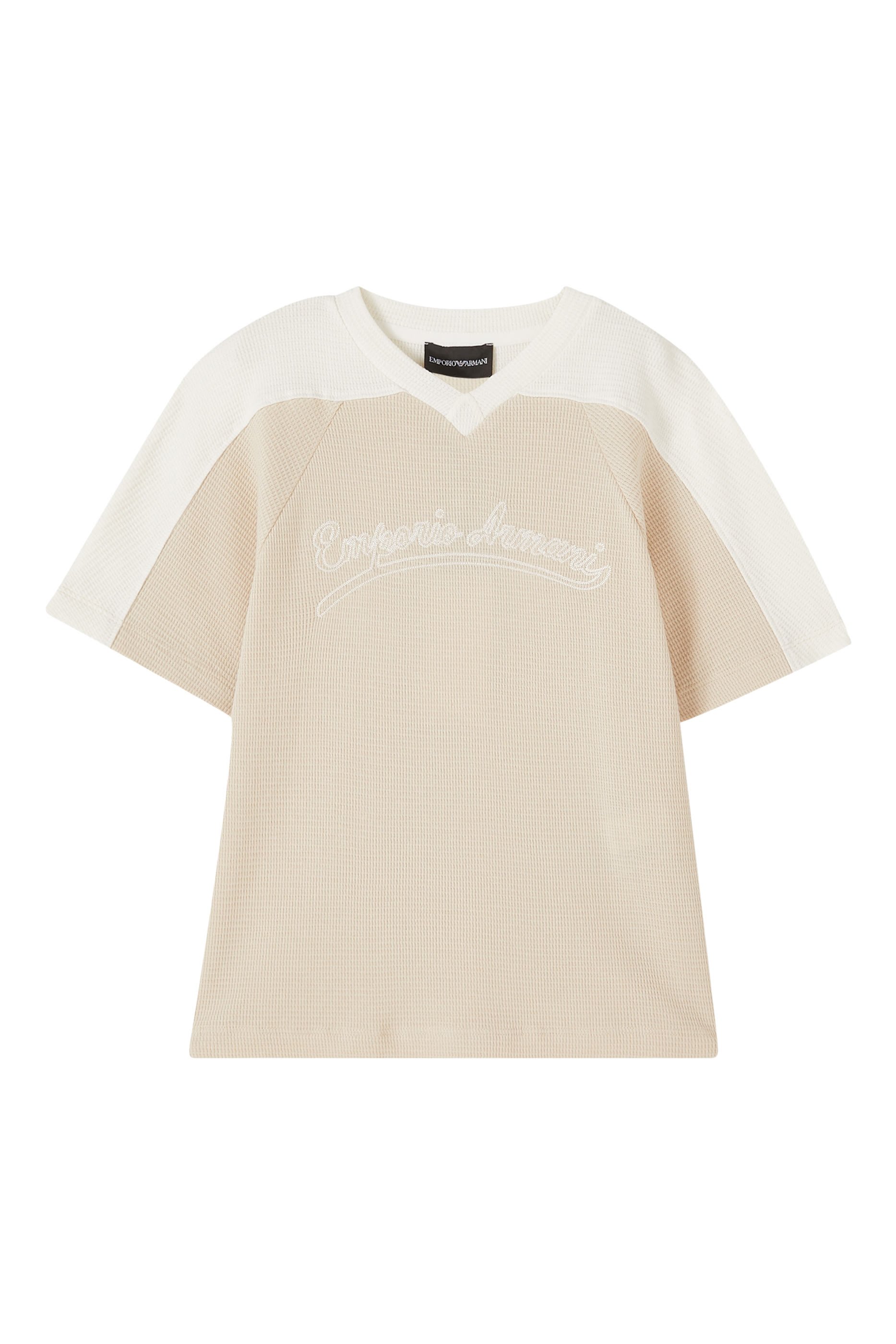 تيشيرت بشعار الماركة للأطفال