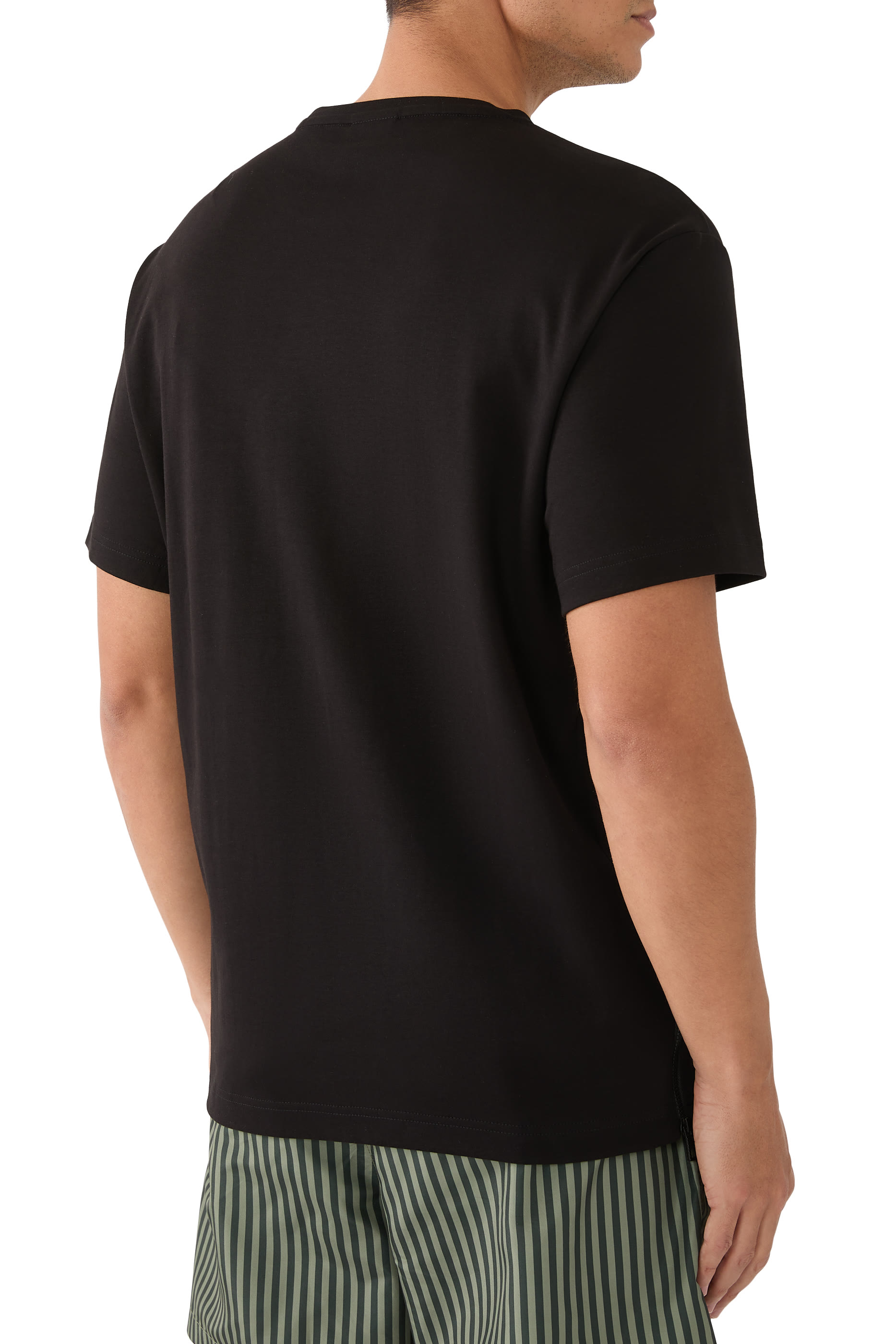 تيشيرت ديناميك أثليت بياقة ضيقة