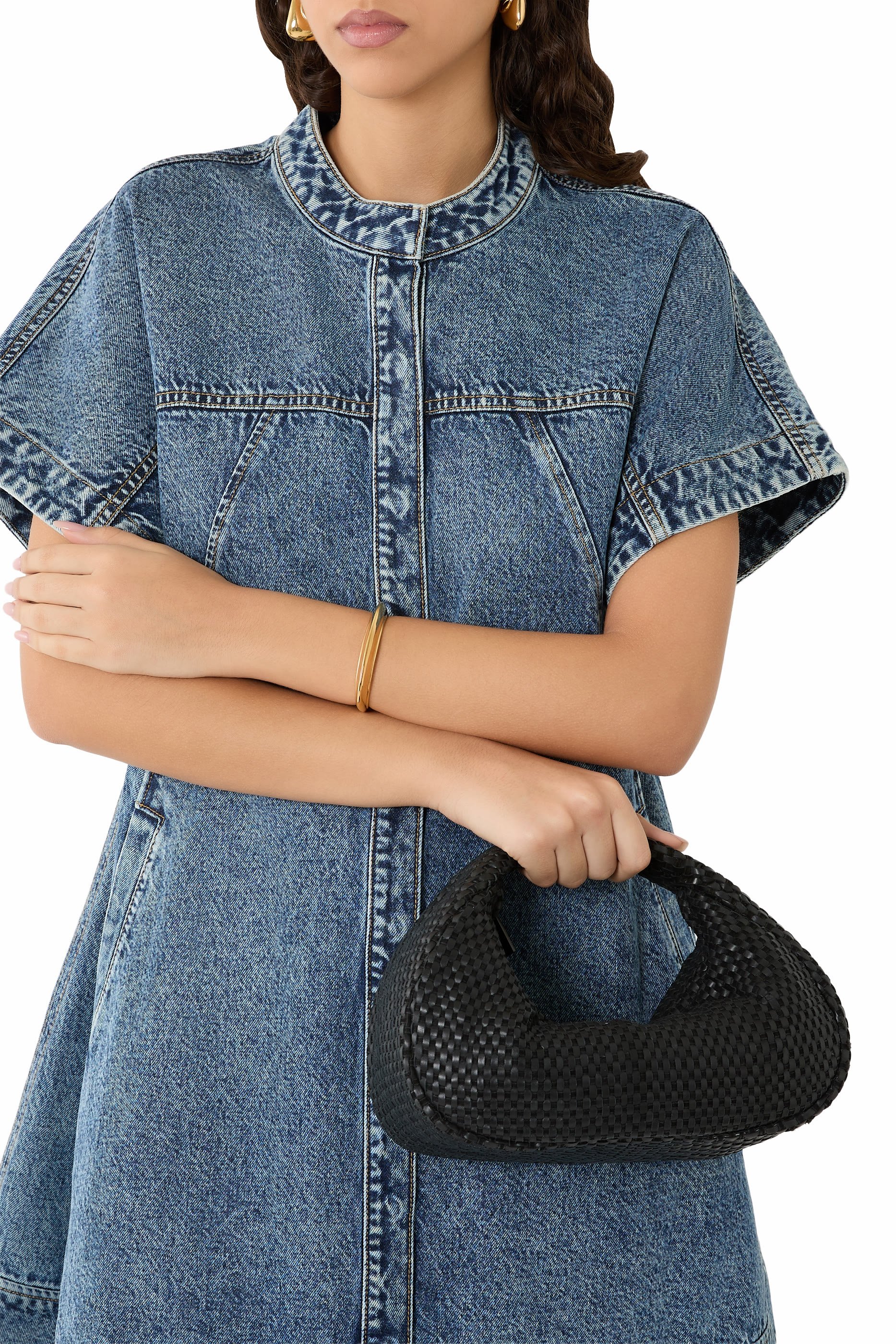 حقيبة بون بون بنسيج متداخل