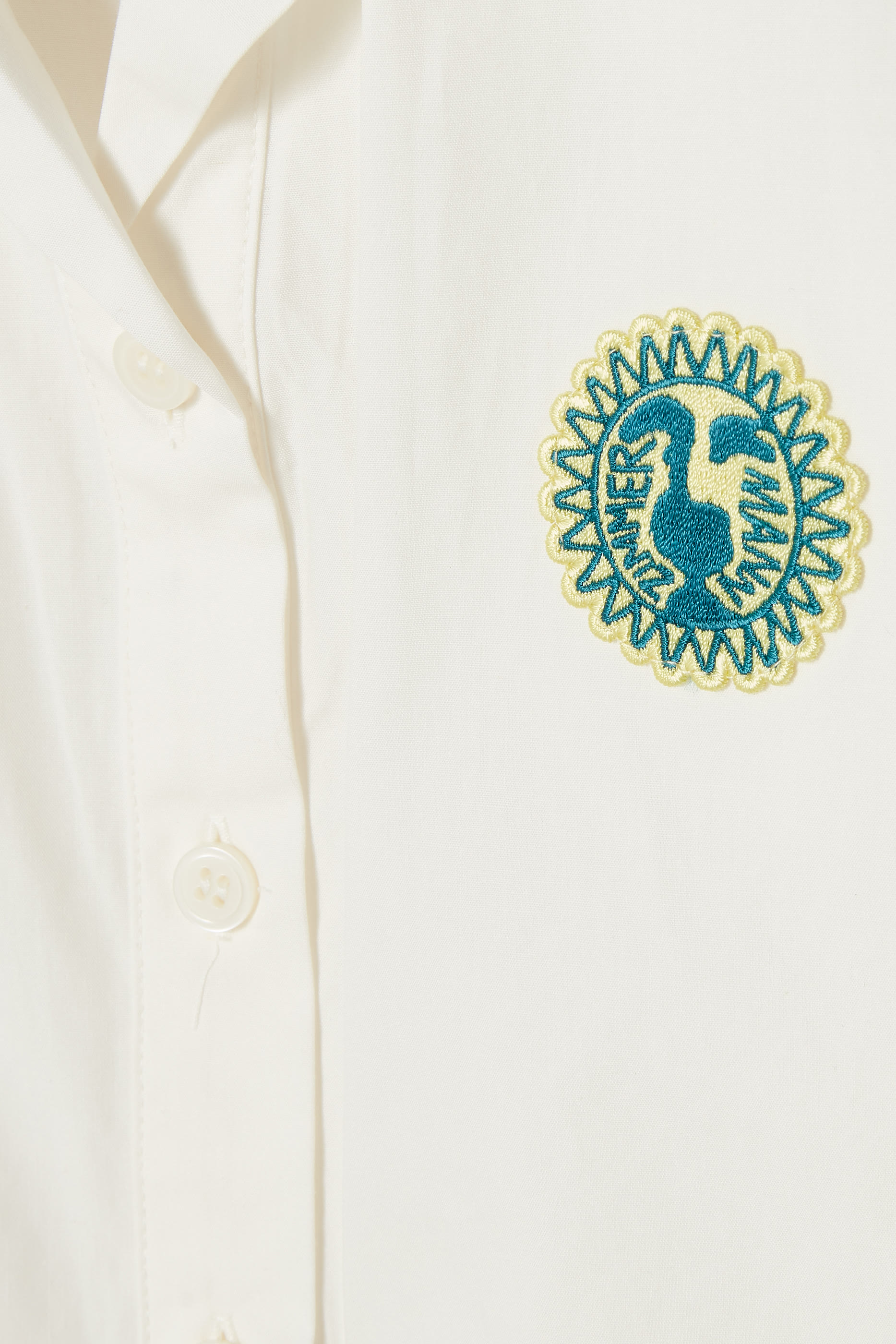 قميص أوايكن بتطريزات للأطفال