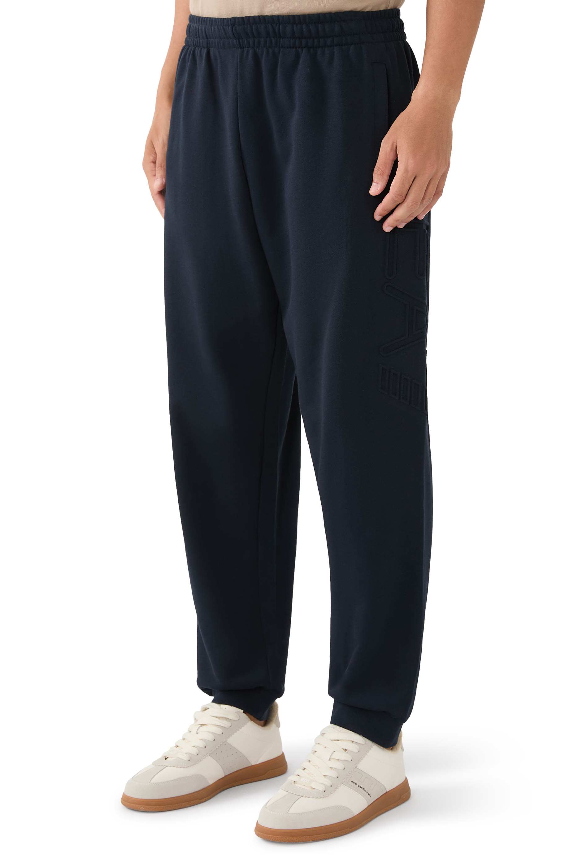 بنطال رياضي بشعار الماركة قطن عضوي