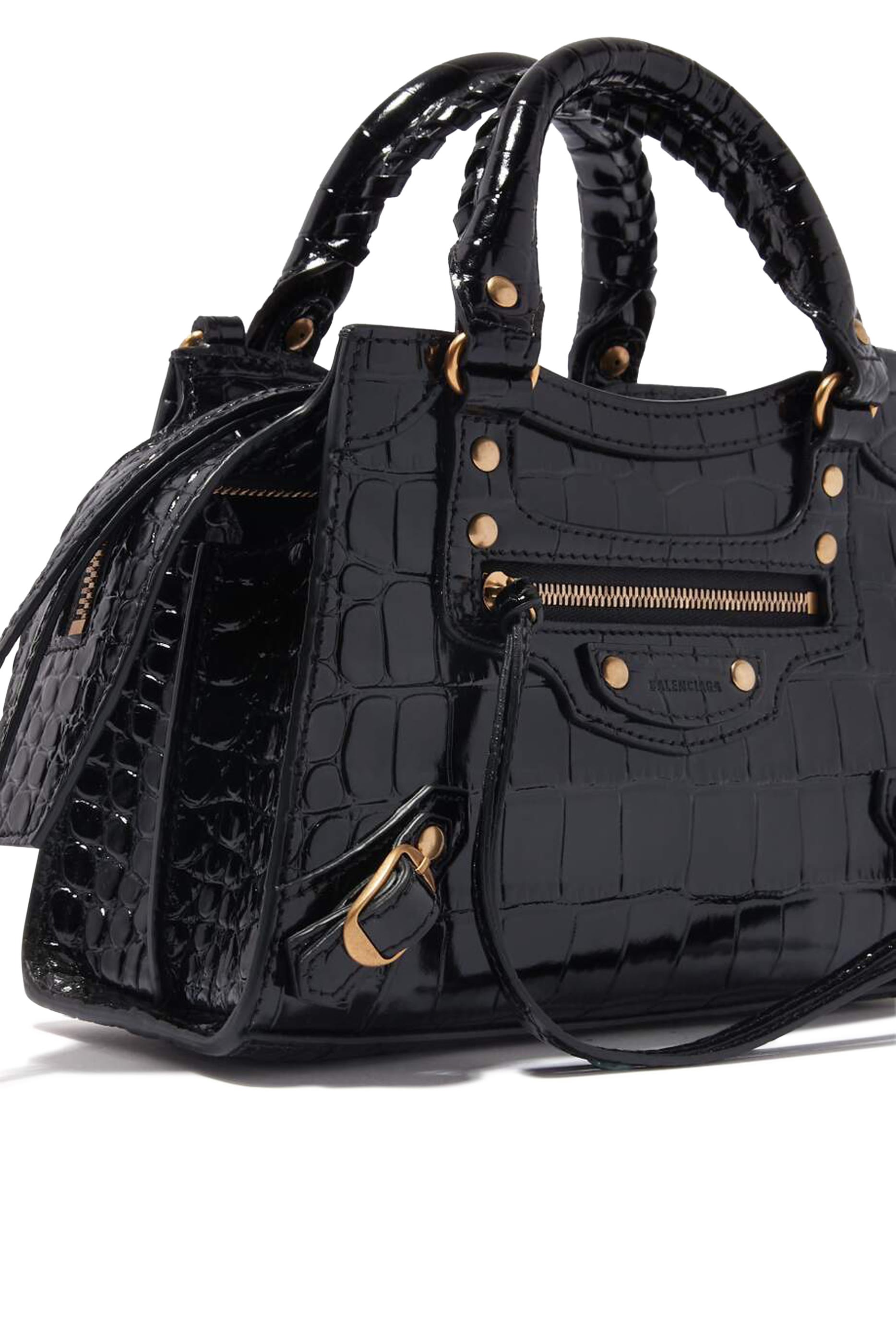 حقيبة نيو كلاسيك صغيرة بيد علوية