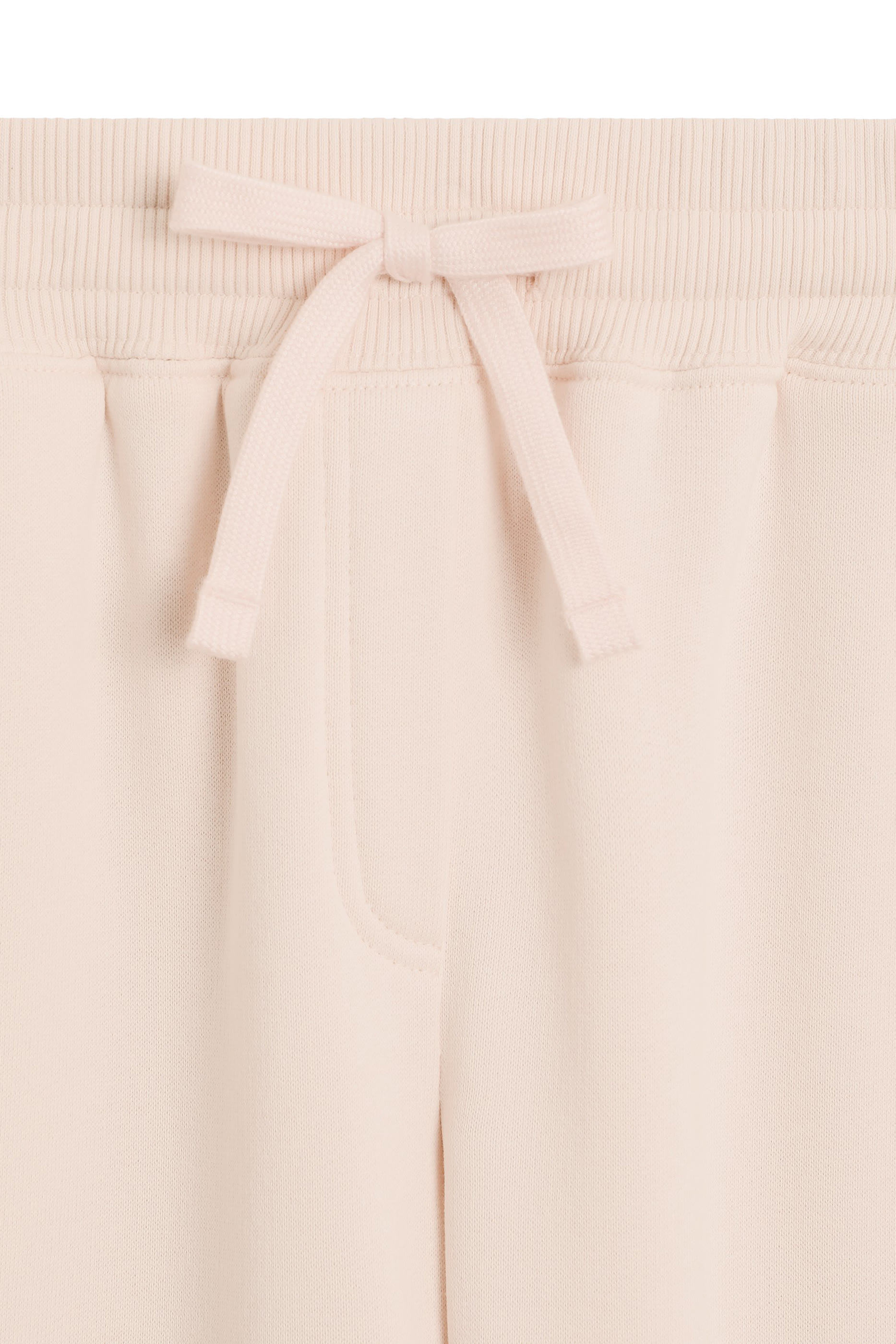 بنطال برقعة ترتر بشعار الماركة وقصة فضفاضة صوف للأطفال