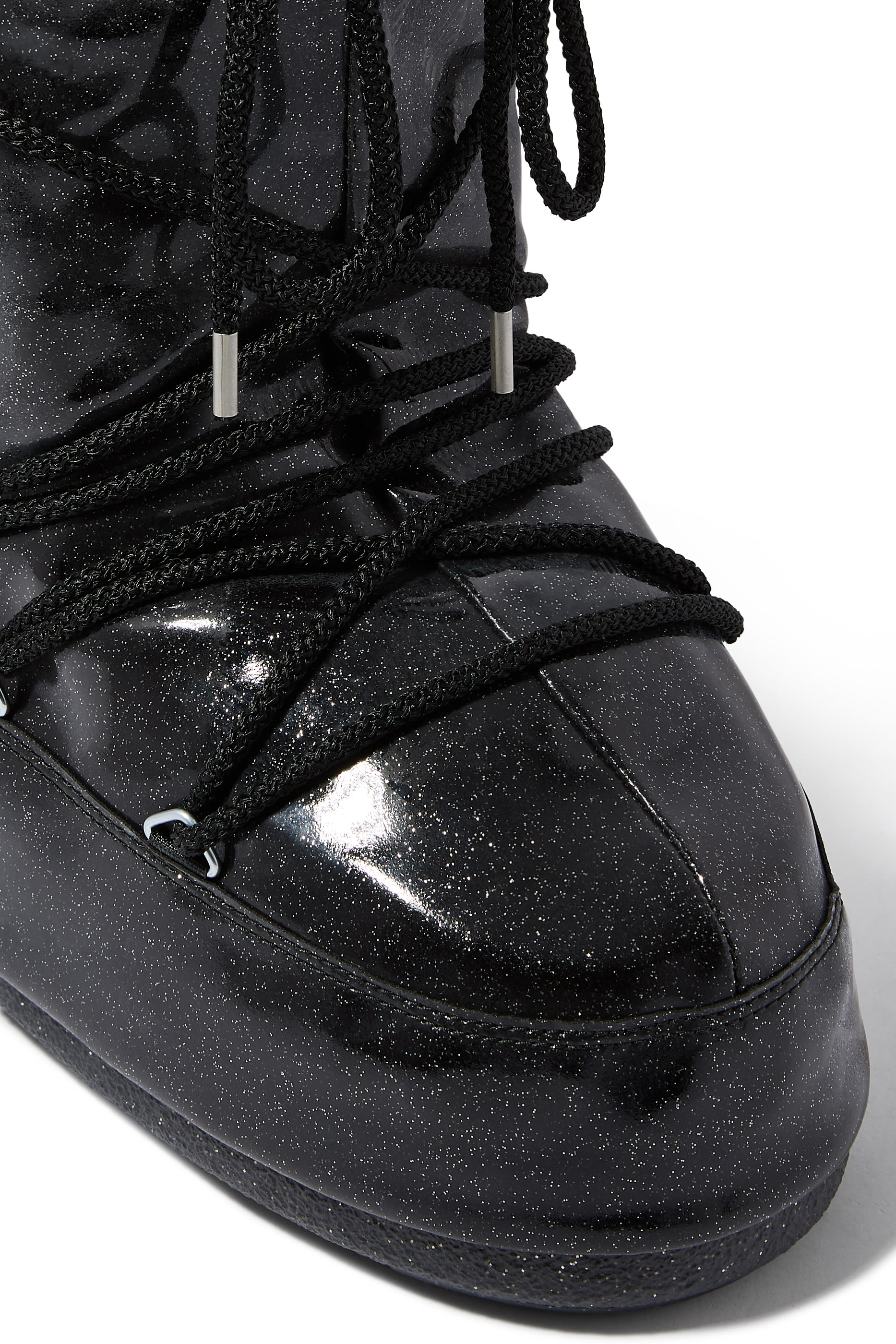 حذاء بوت ايكون مزين بالغليتر