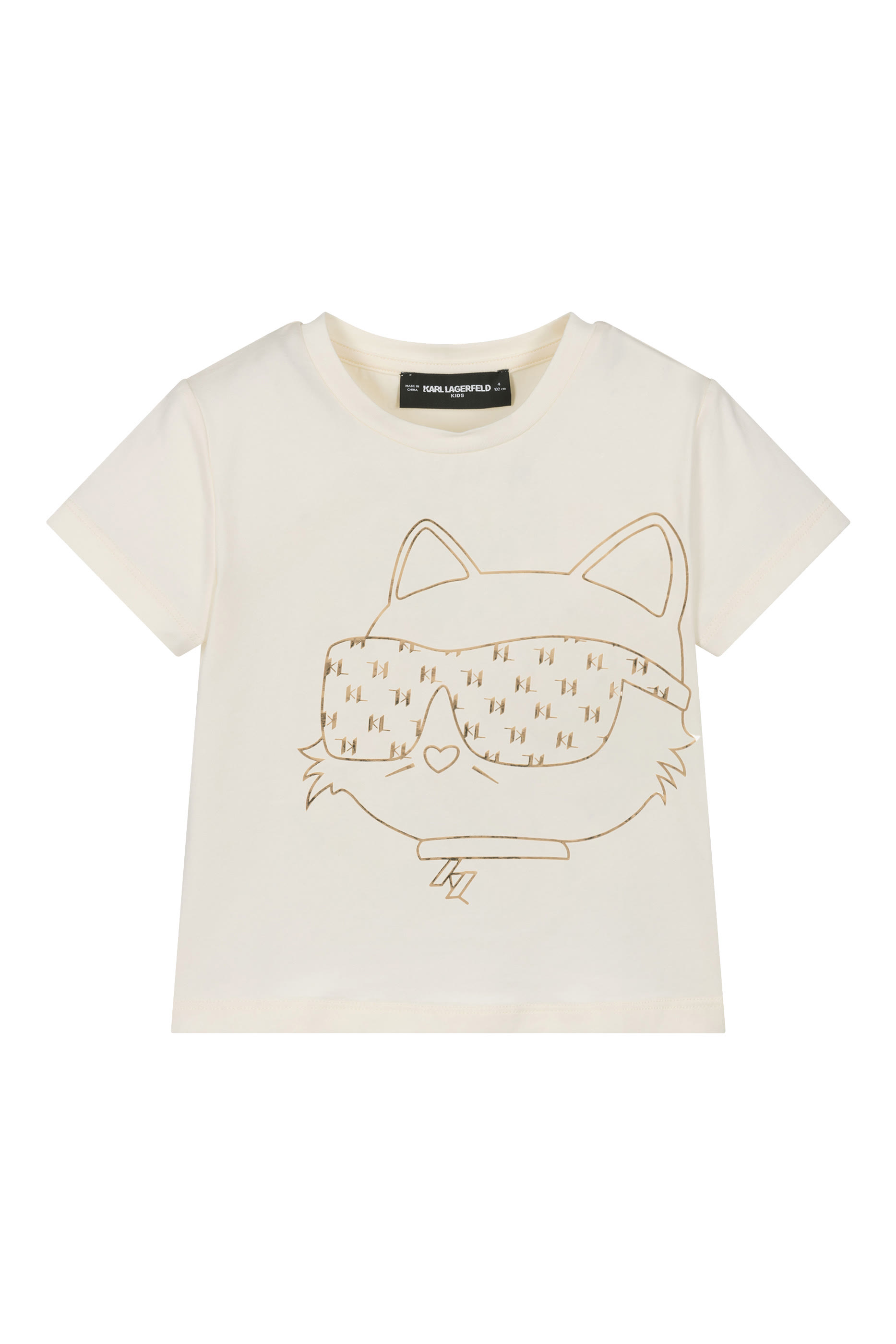 تيشيرت بنقشة غرافيكية للأطفال