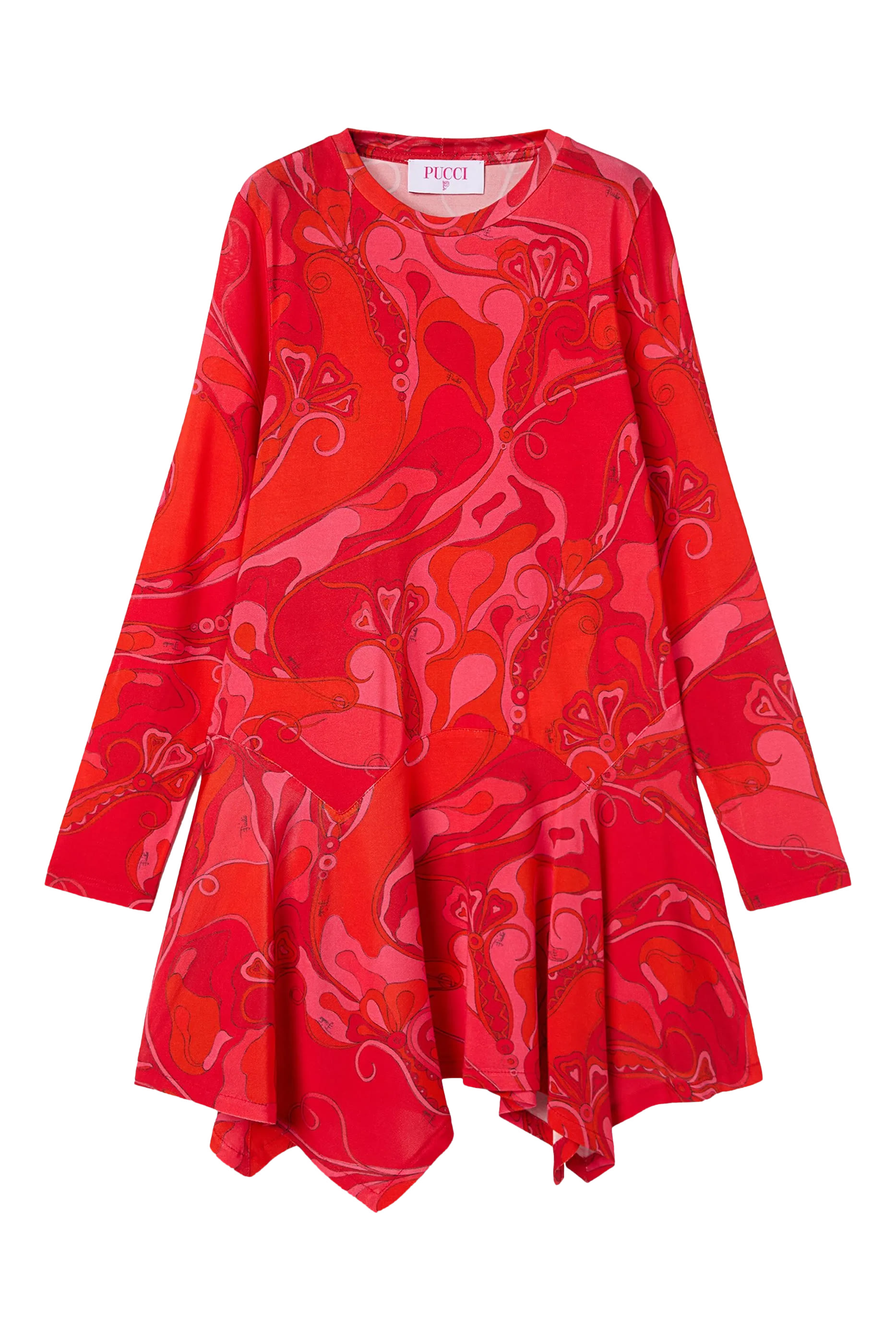 فستان بنقشة للأطفال