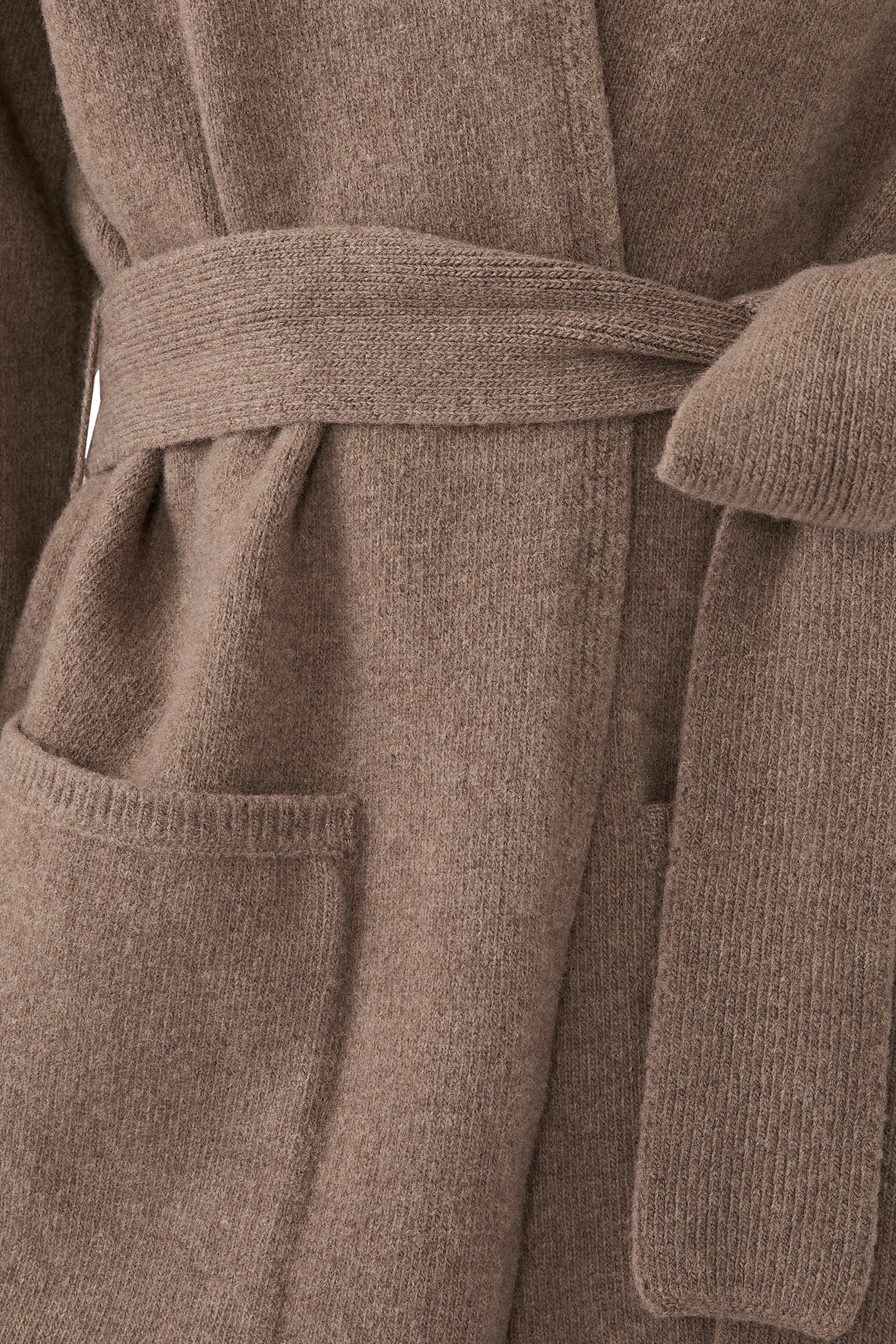 كارديغان منسوج بتصميم كيمونو