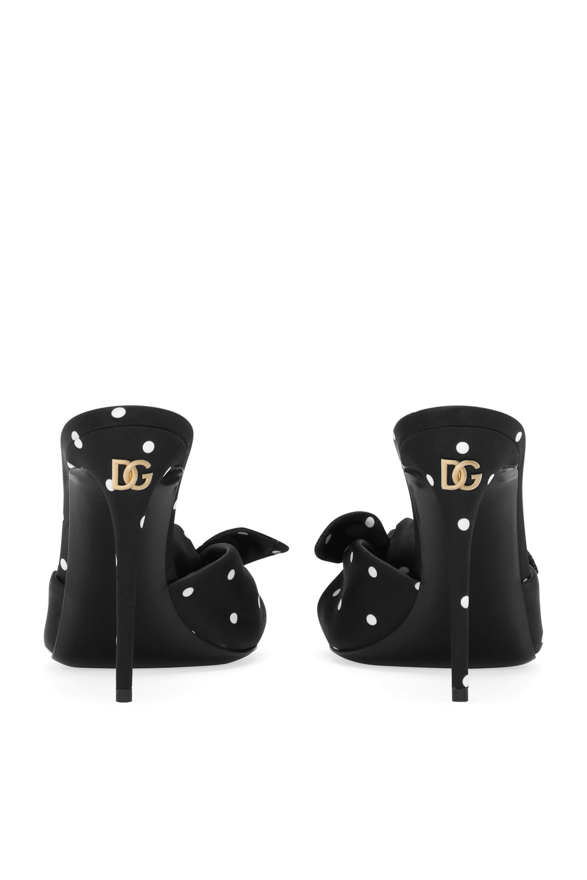 حذاء كيرا 90 مفتوح من الخلف بنقشة نقاط