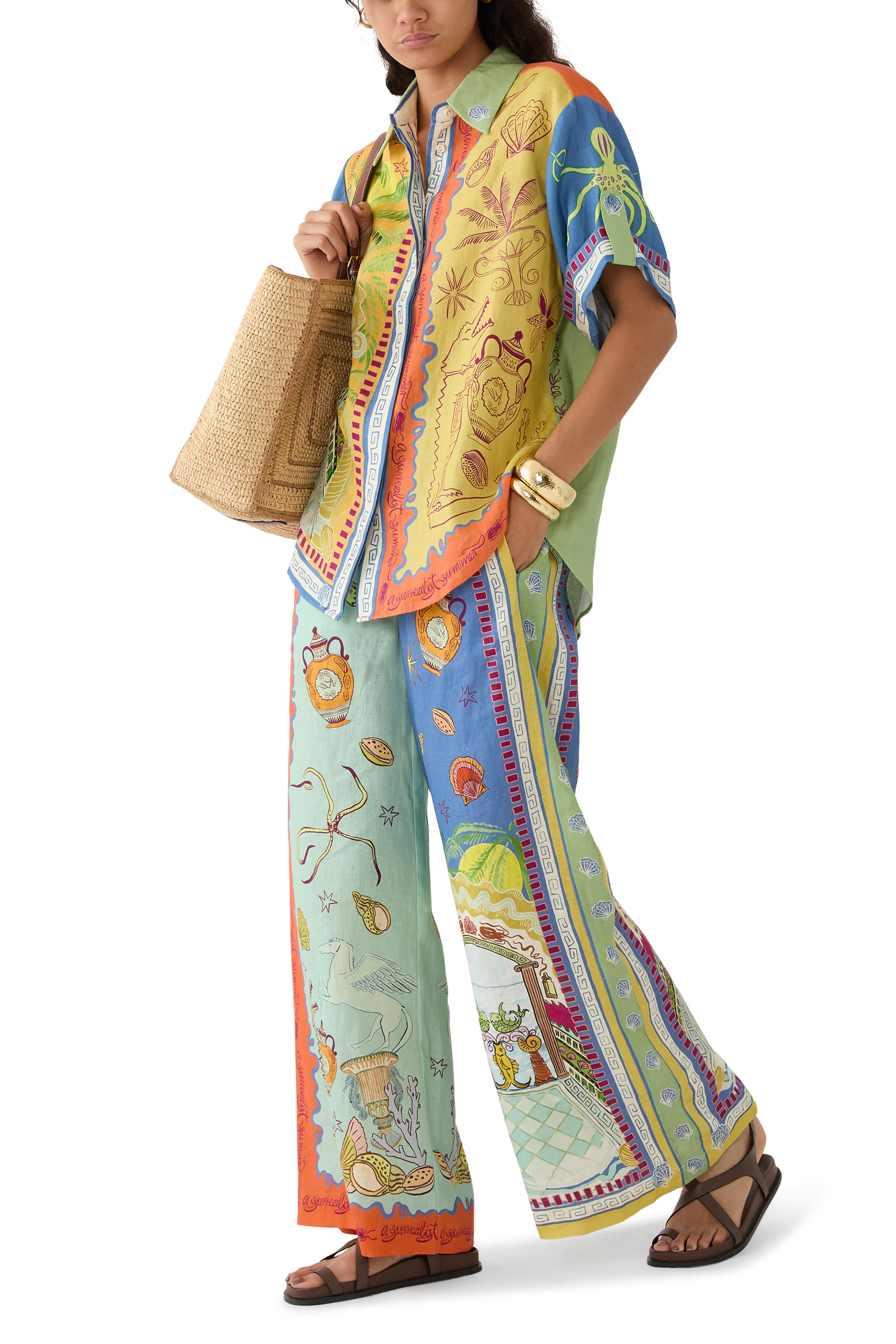 بنطال سيرياليست صيفي