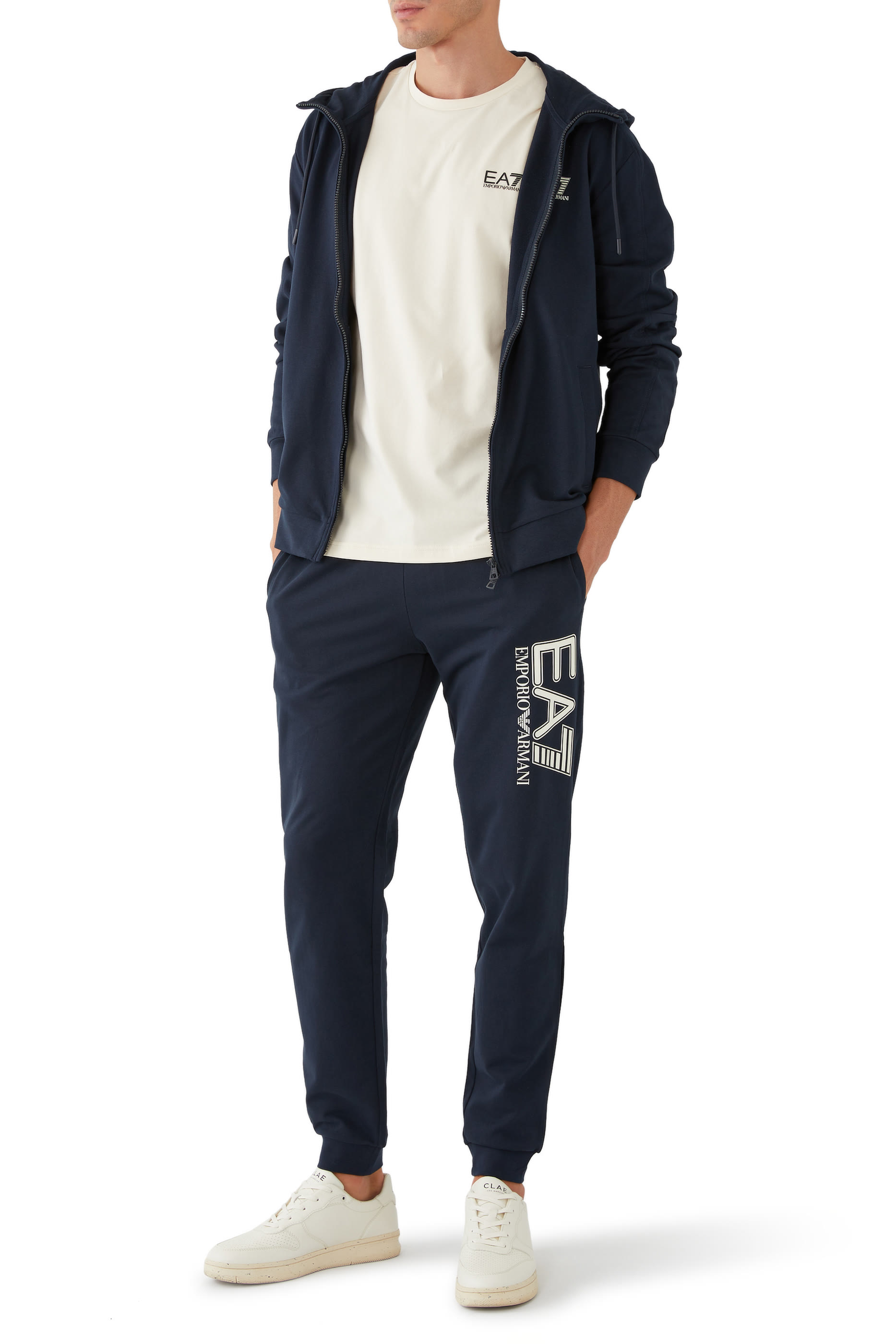 تيشيرت قطن بشعار الماركة