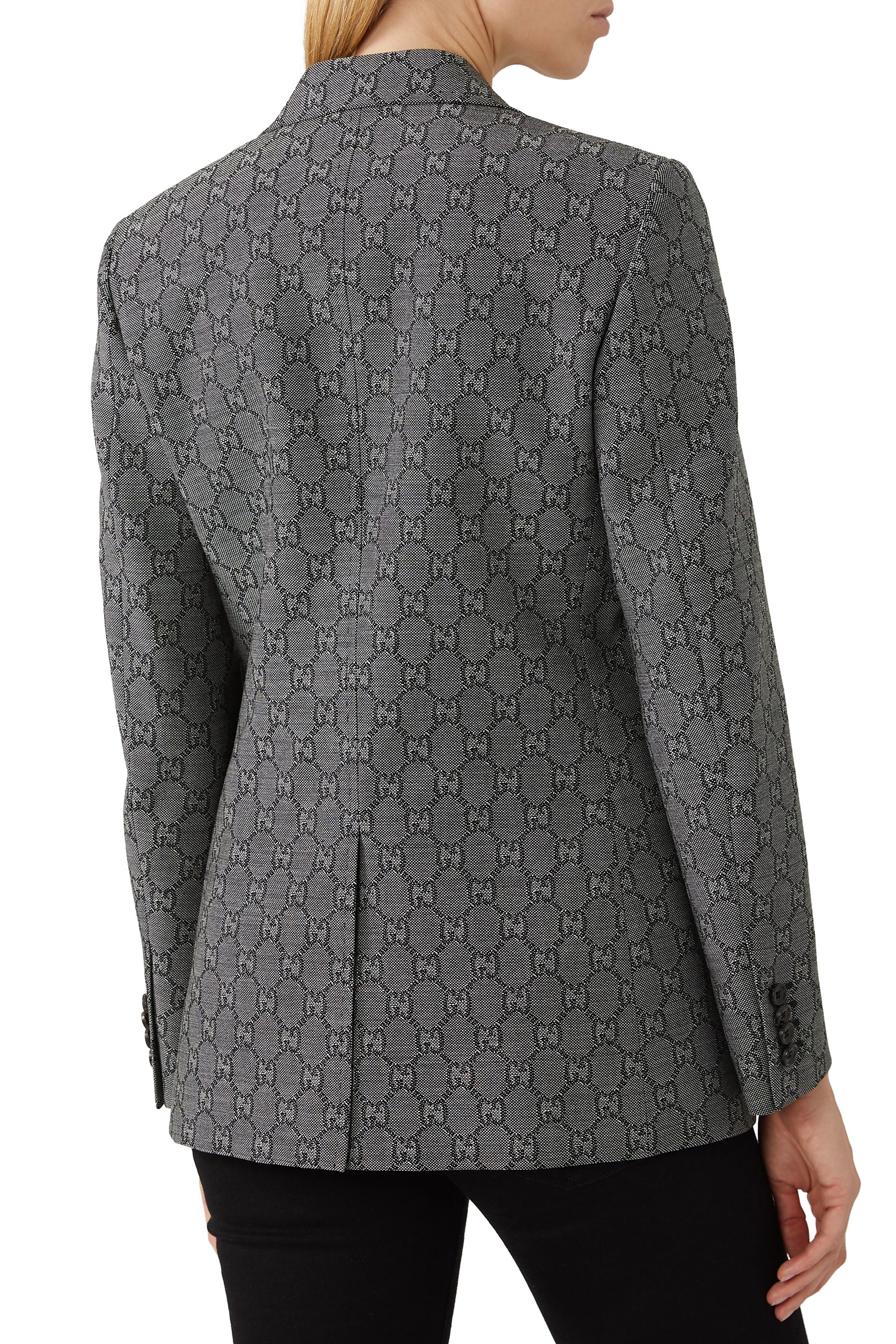 بليزر صوف بشعار GG