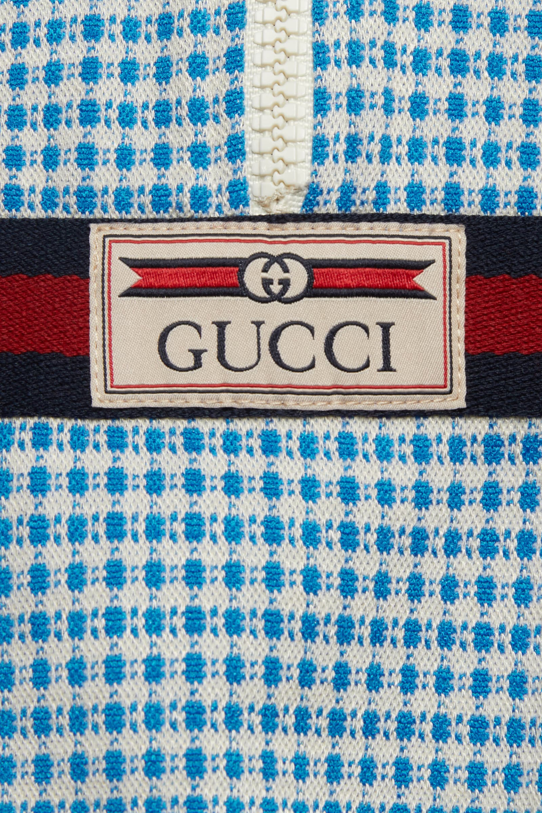 جاكيت للأطفال بنقشة مربعات جينجهام جيرسيه