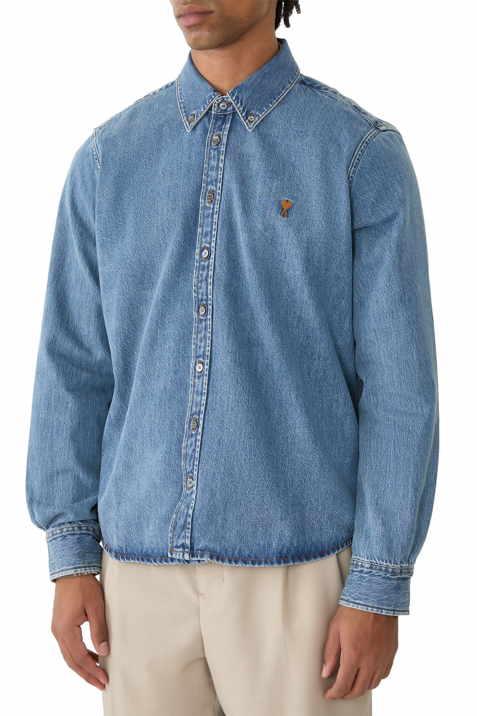 قميص آمي دي كور دنيم قطن