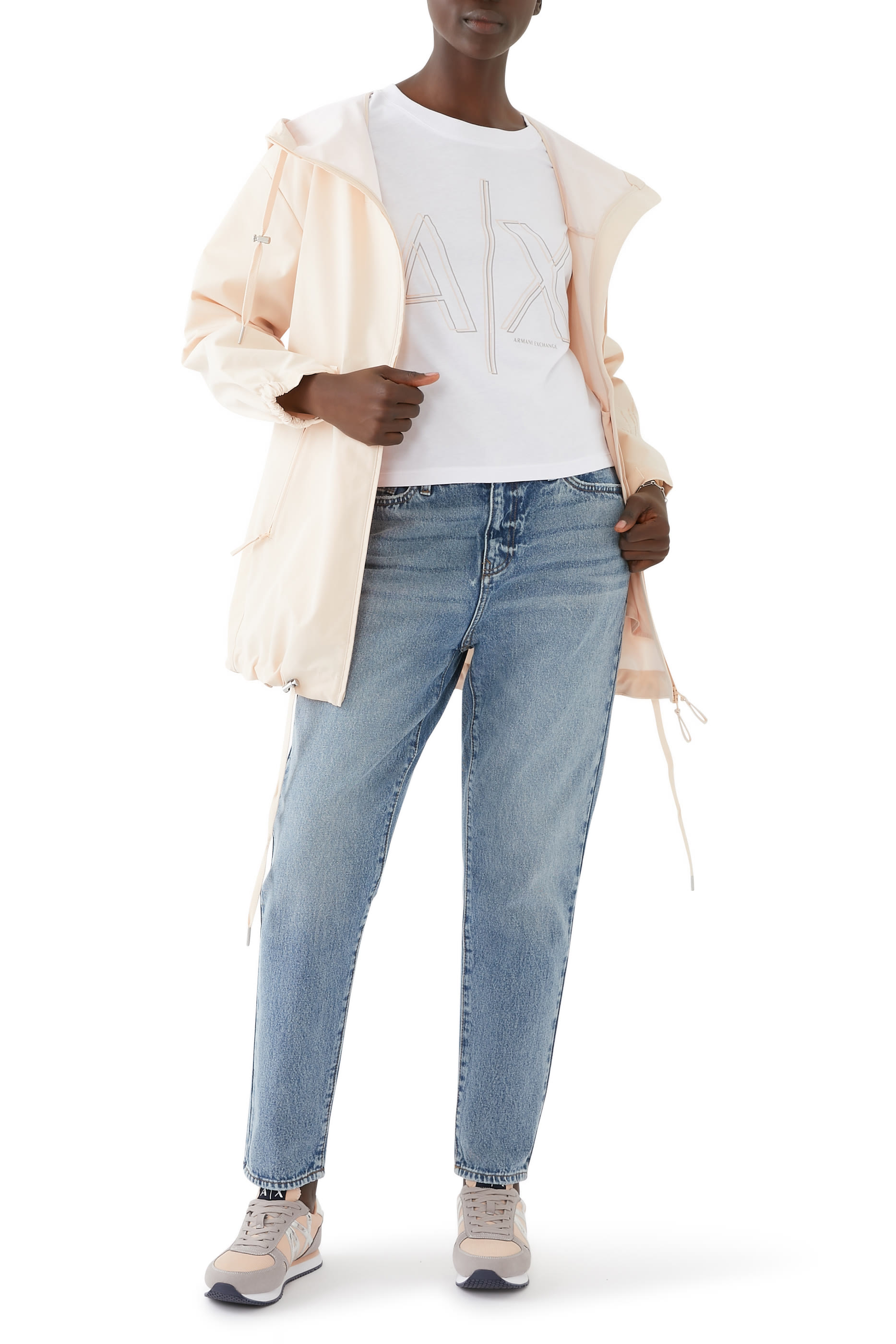 بنطال جينز بويفرند متوسط البهتان