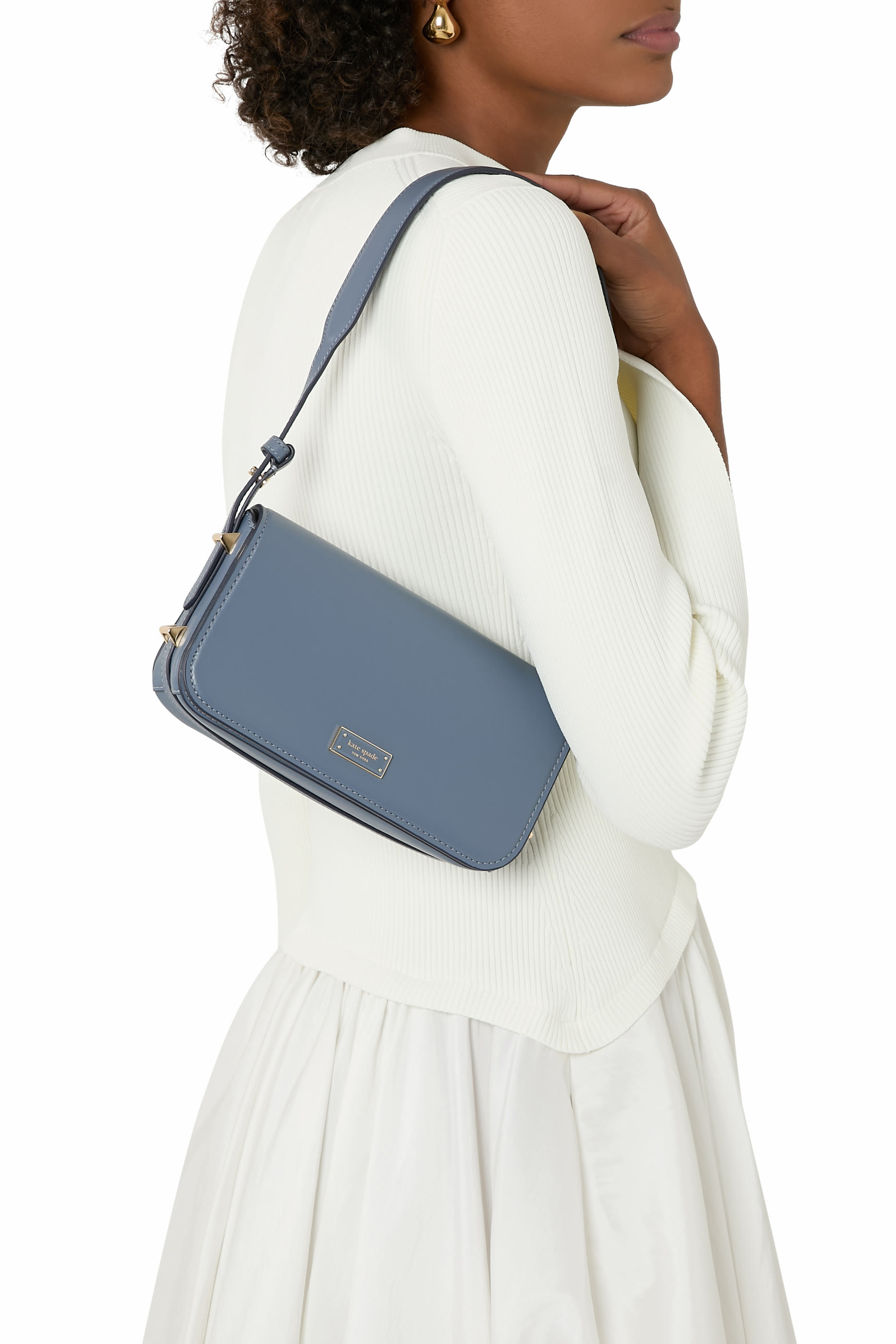 حقيبة كتف ليف جلد ناعم