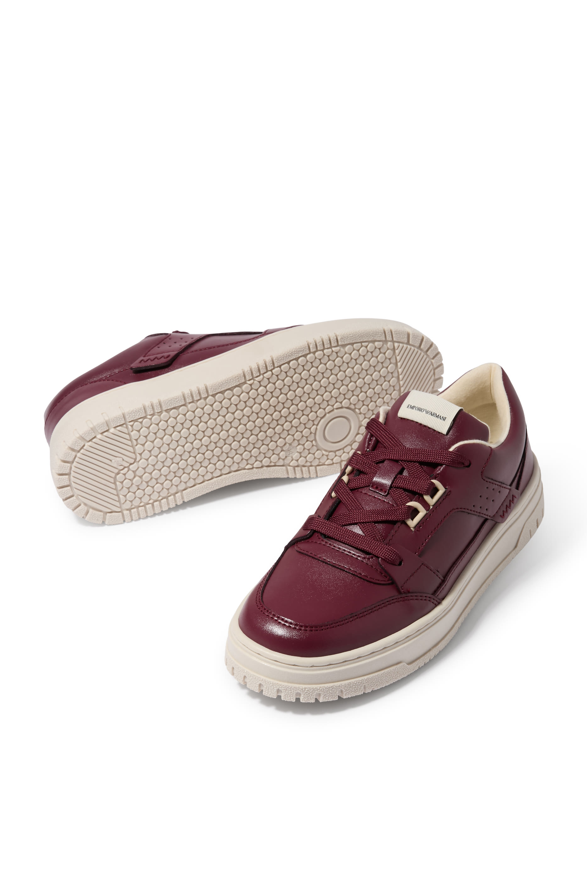 Kids Logo Textured Sole Sneakers