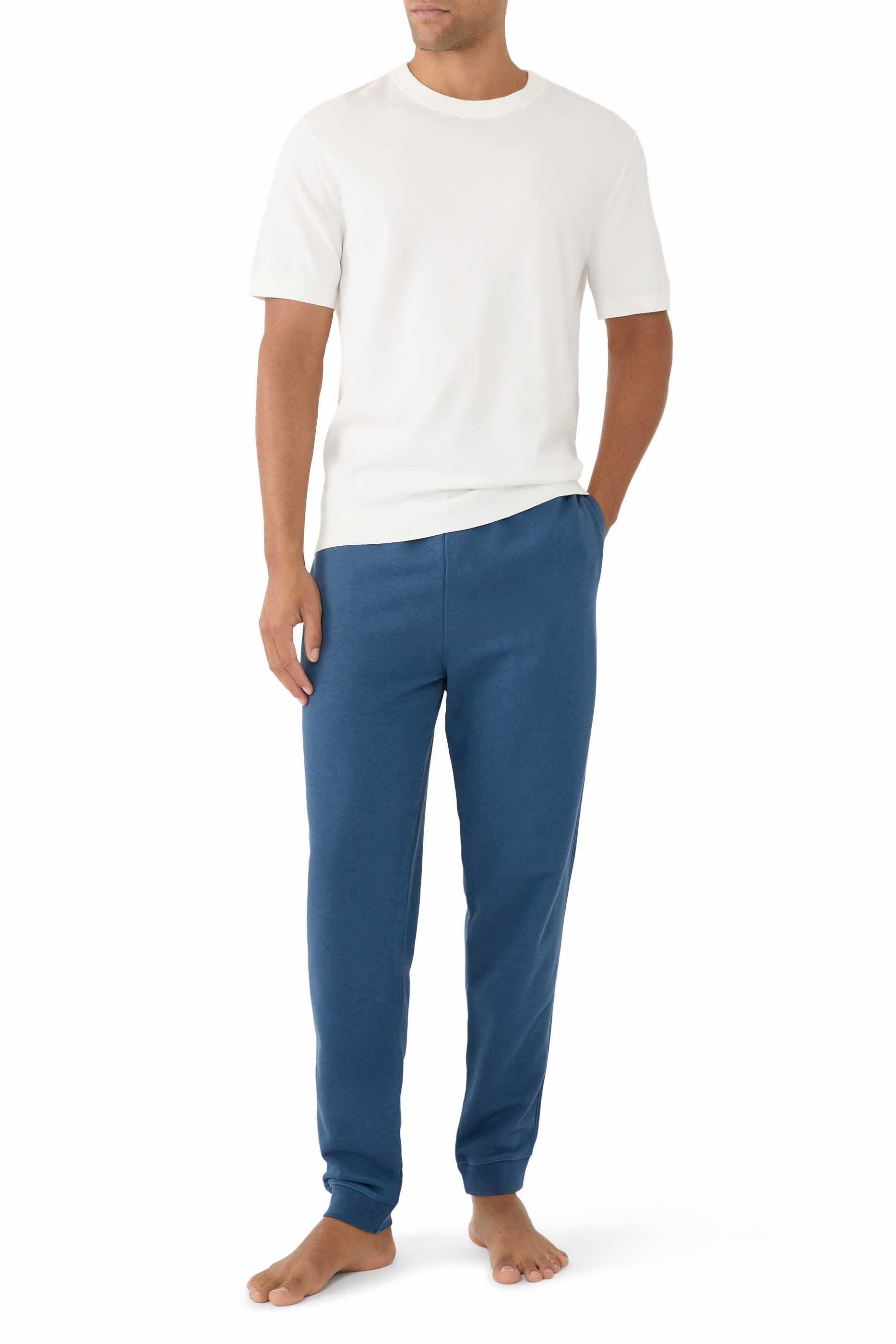 بنطال رياضي دنيم كوين قطن ومودال