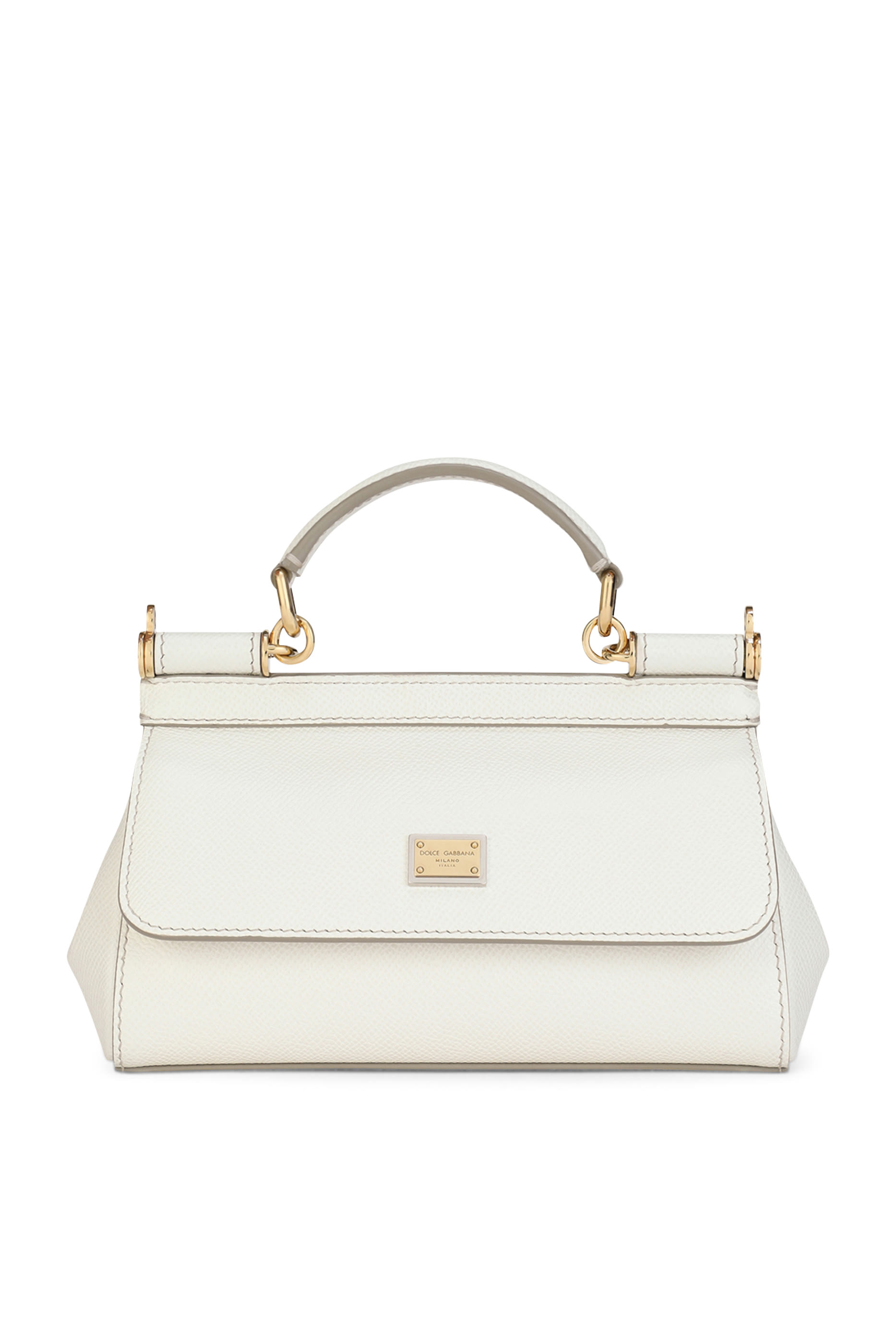 حقيبة يد سيسيلي دوفين صغيرة جلد عجل