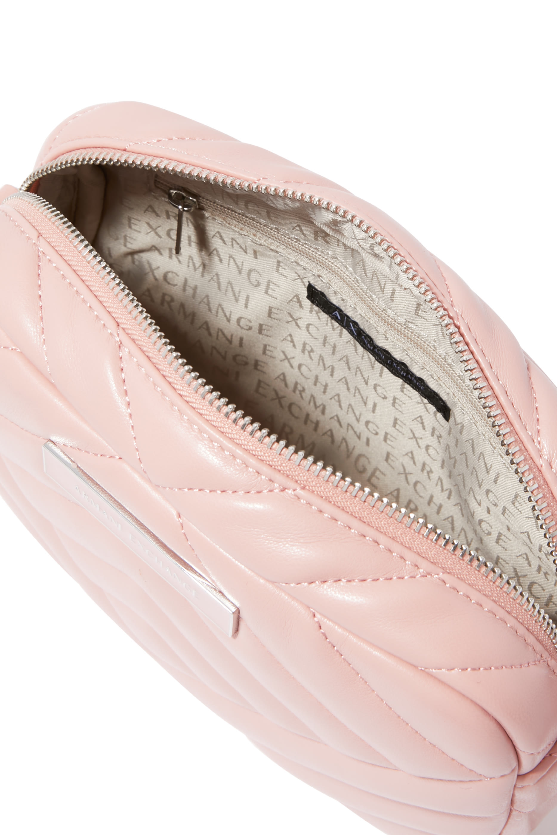 حقيبة كتف مبطنة بحمالة سلسلة