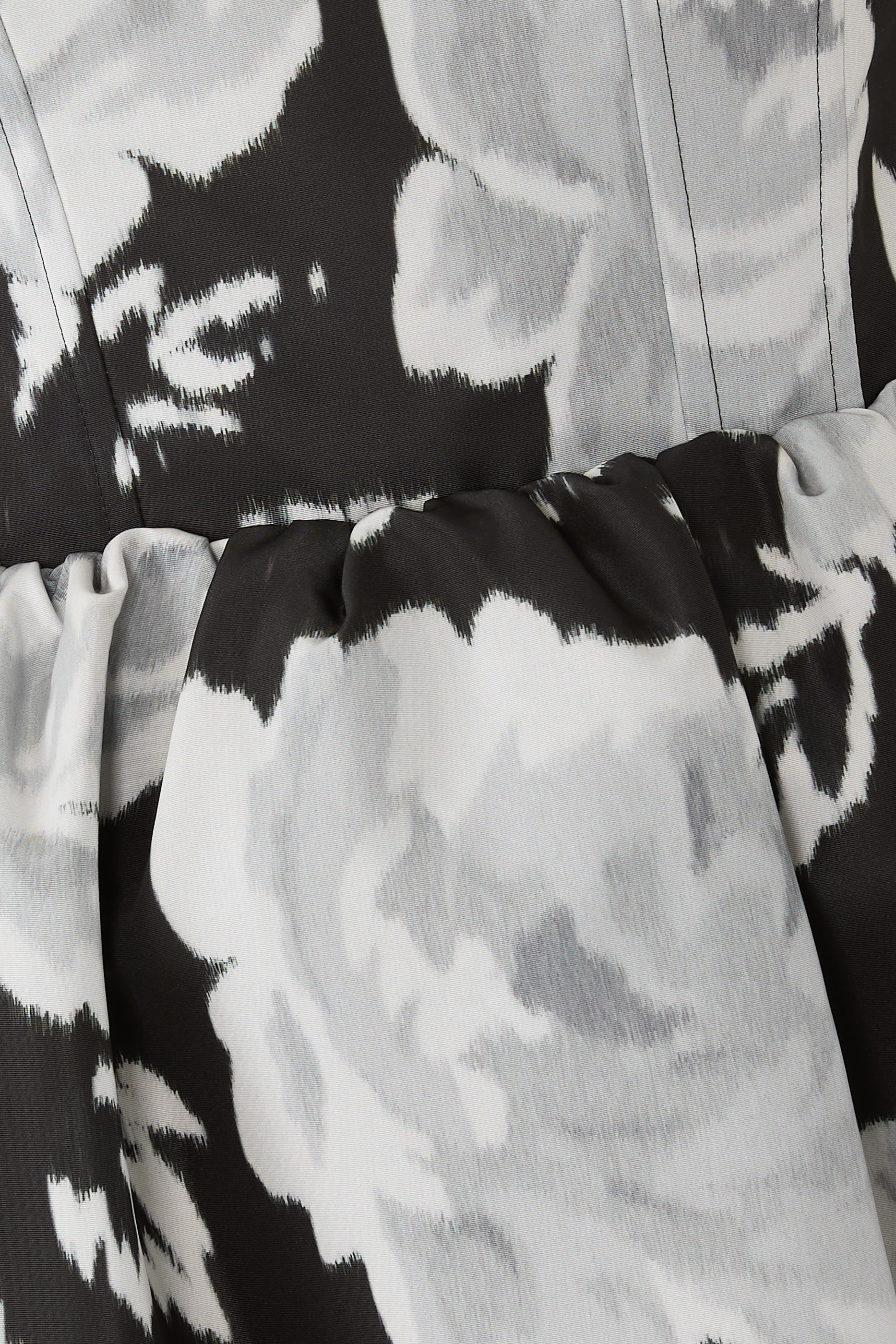 Recycled Faille Long Bustier Dress