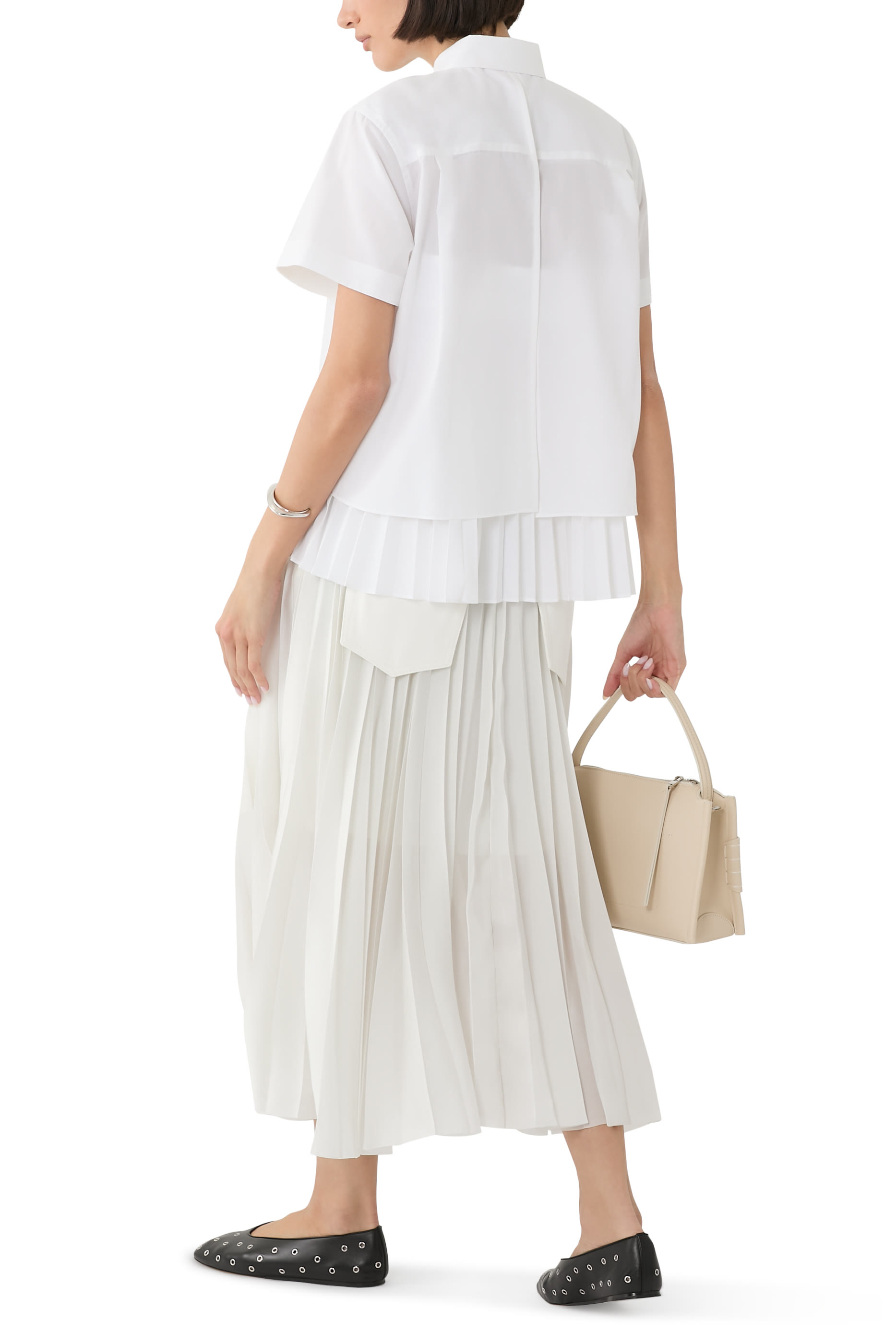 قميص قطن بوبلين