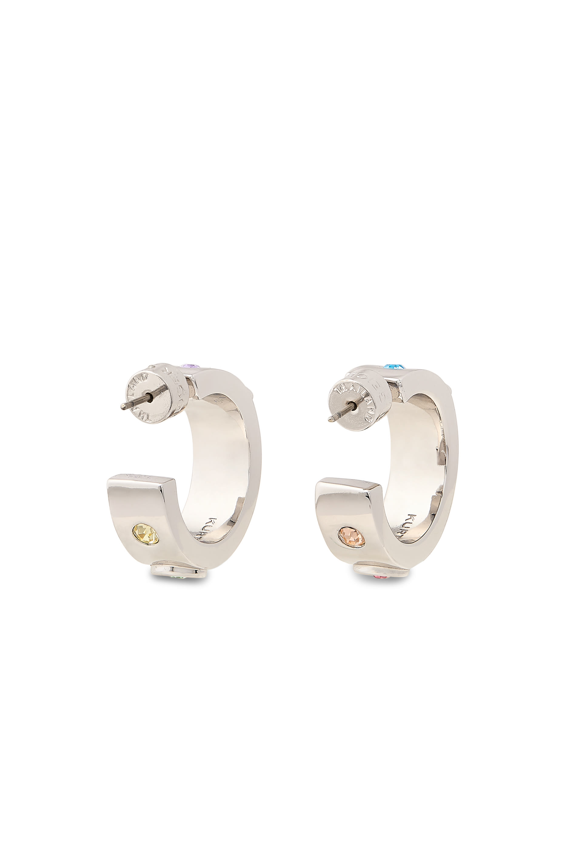 أقراط هاجي بتصميم عين معدن