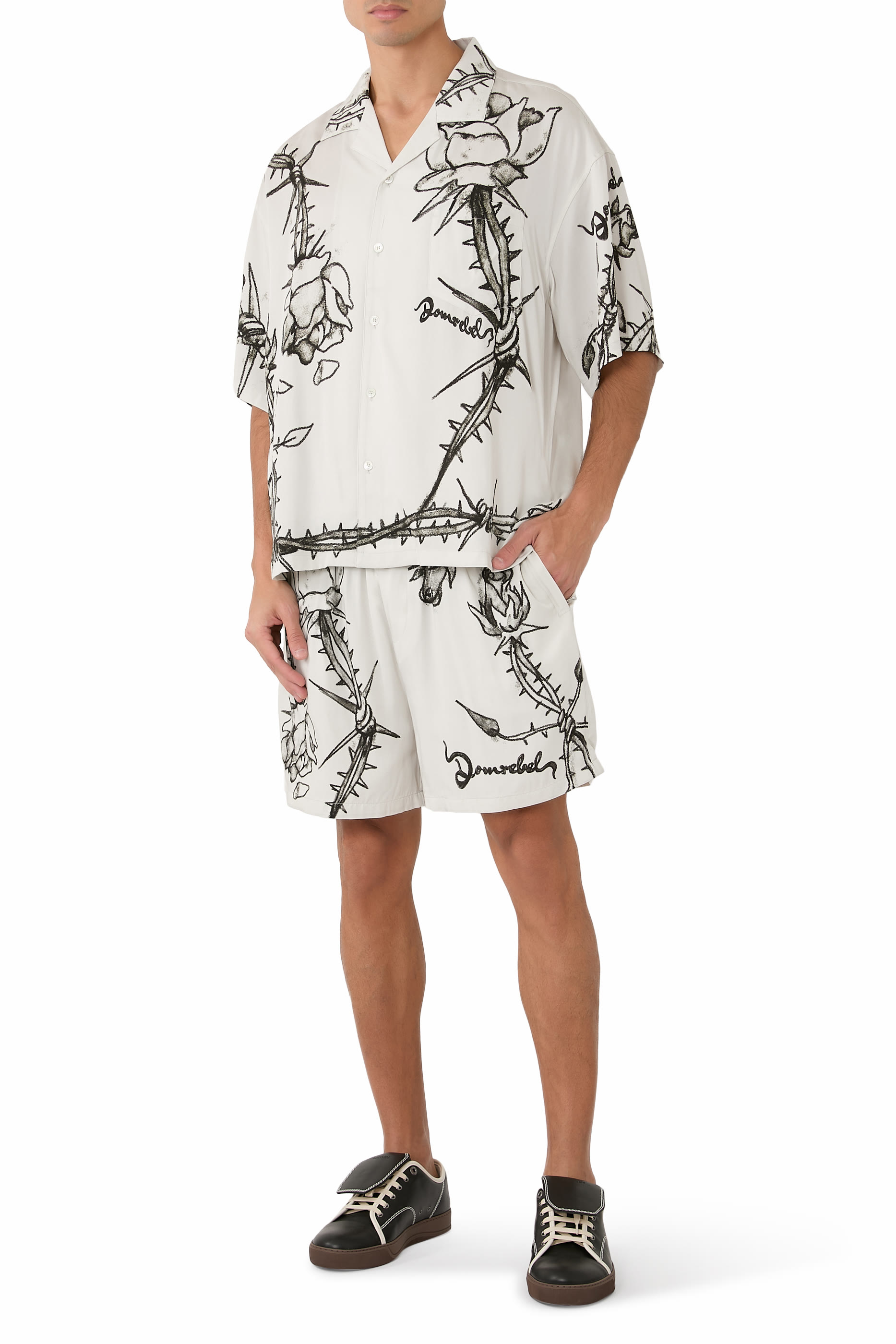 قميص إينكد بياقة بطية