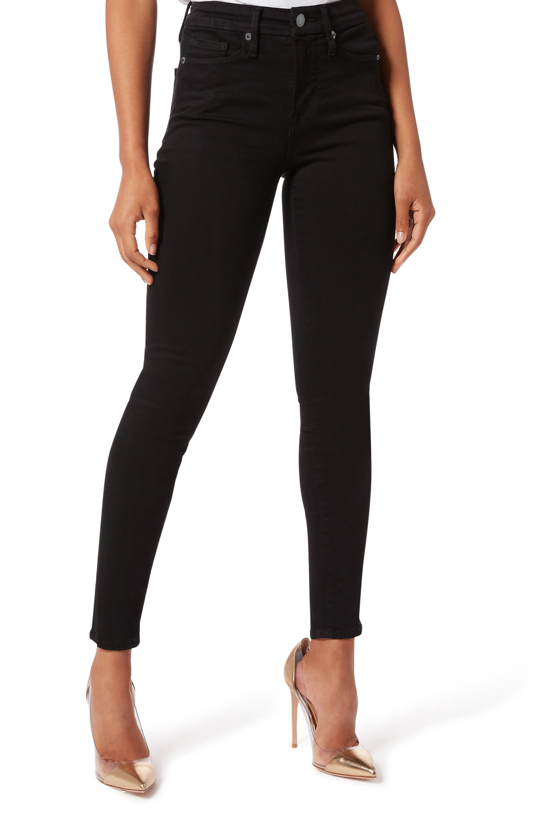 بنطال جينز بقصة سكيني جود ليجز