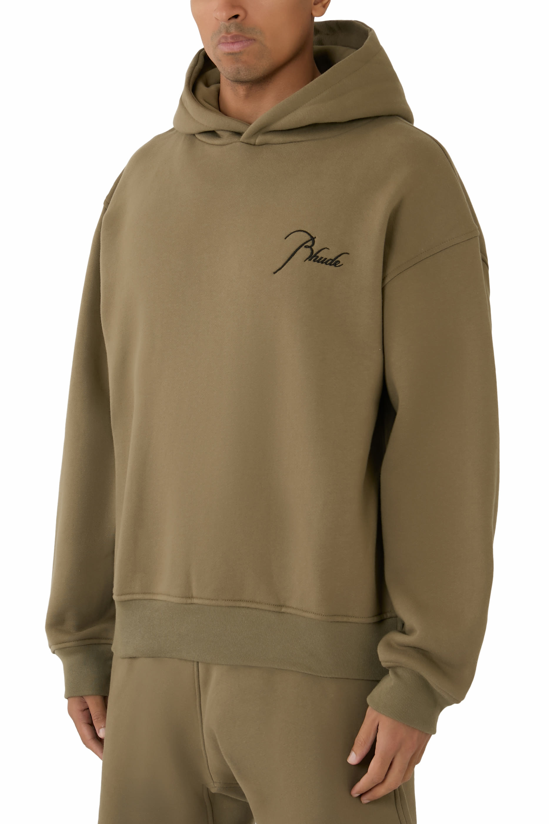 هودي كلاسيك بنمط كنزة بسحاب جانبي