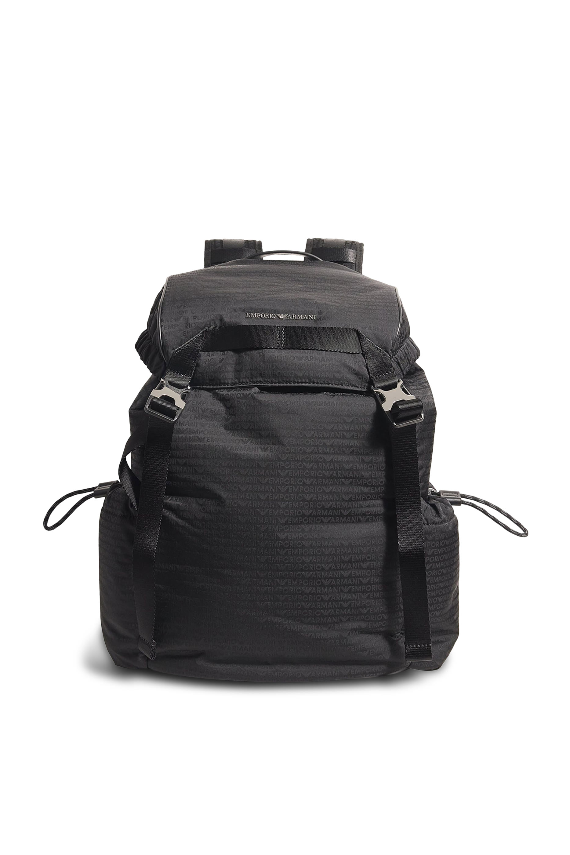 حقيبة ظهر نايلون مزينة كليا بشعار الماركة جاكار