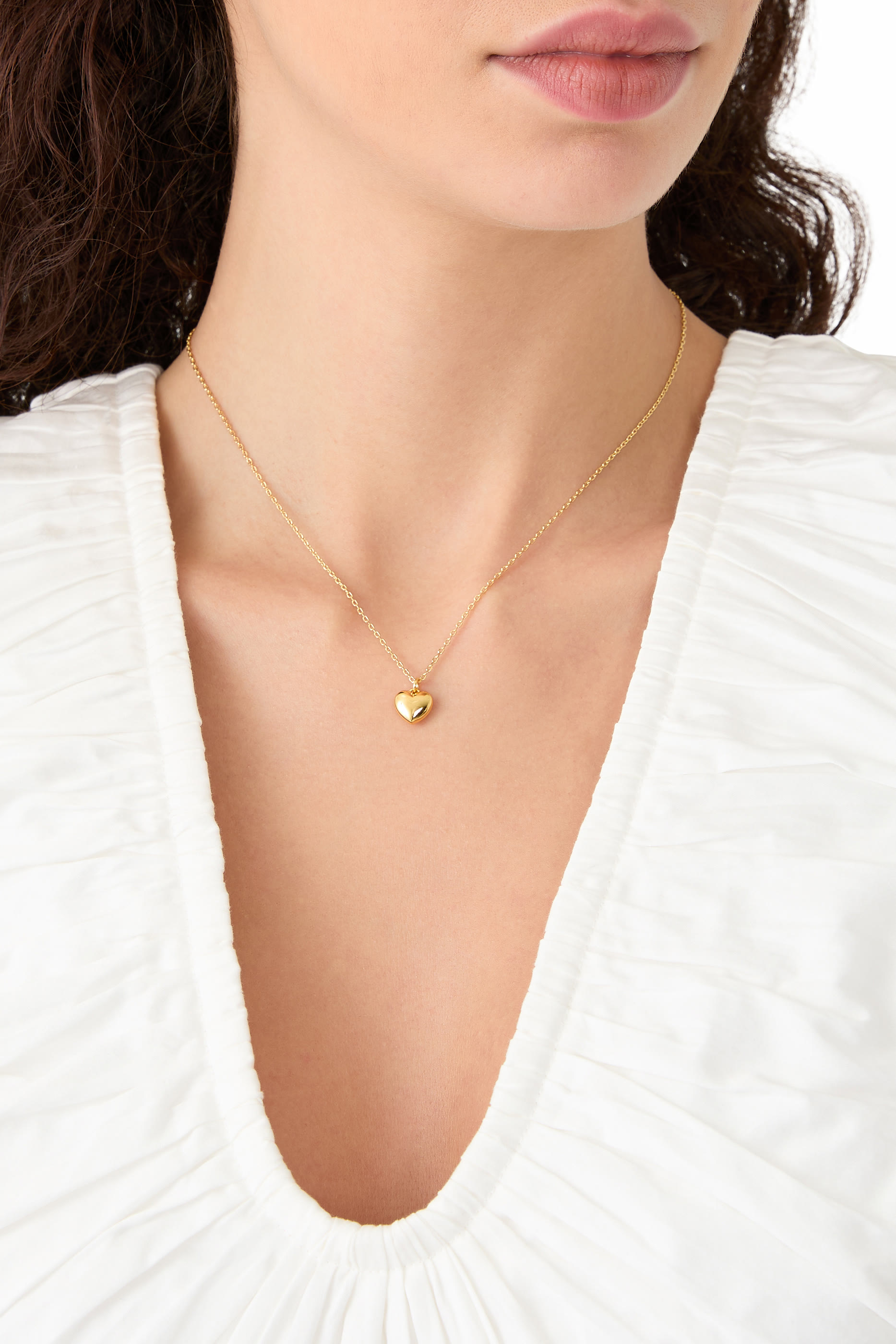 قلادة هارت يو صغيرة معدن